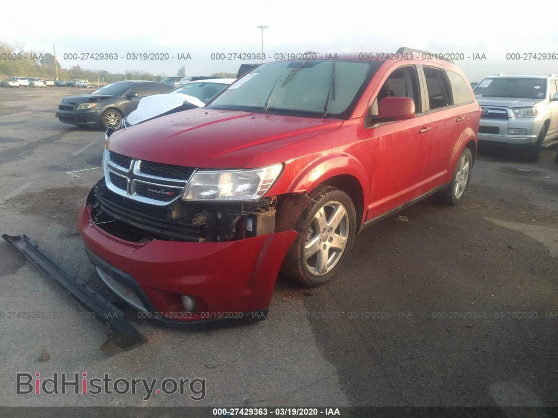 2012 DODGE JOURNEY - VIN: 3C4PDCBG6CT353736 - Photo 2