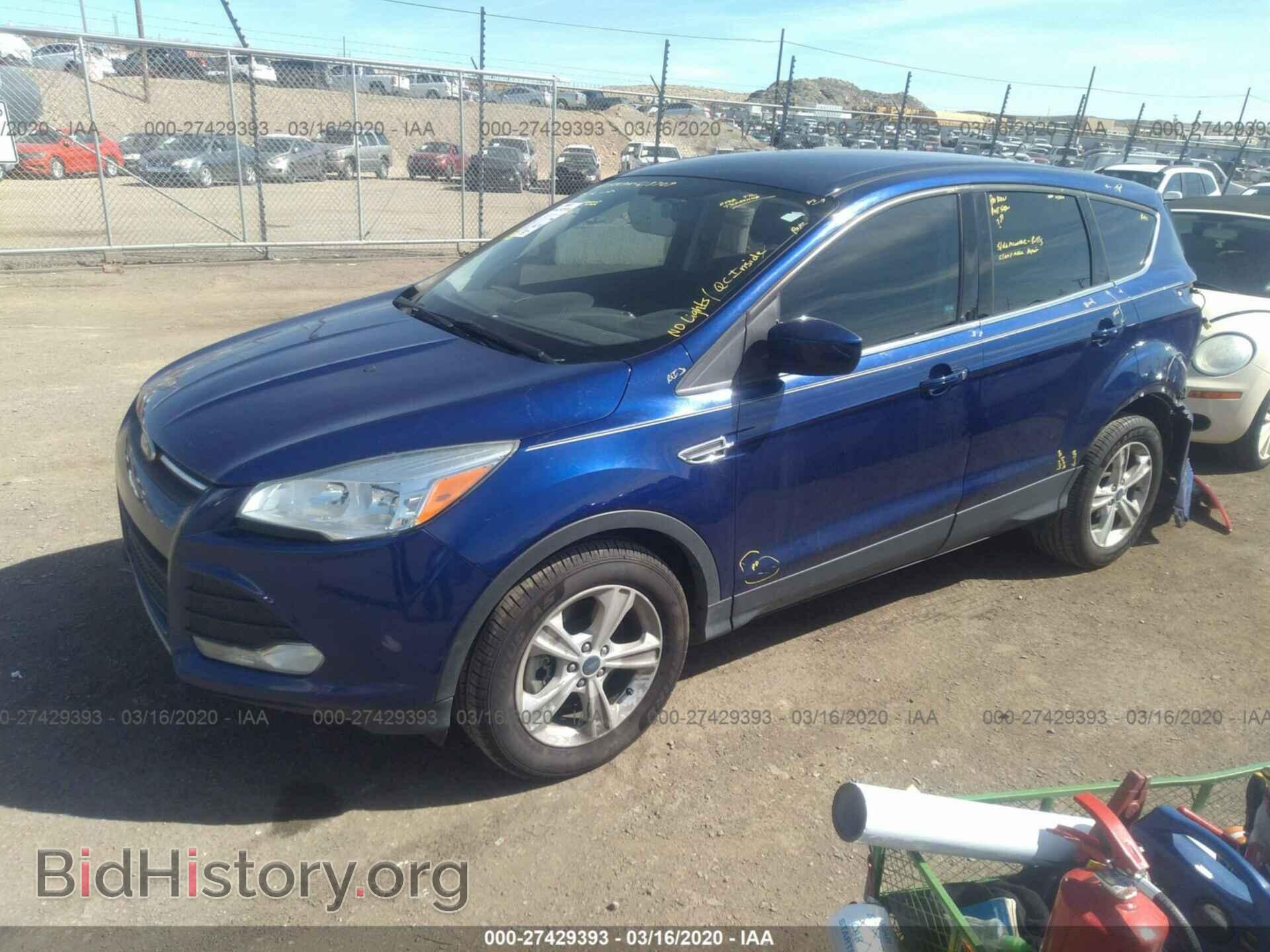 2014 FORD ESCAPE - VIN: 1FMCU0G95EUD72337 - Фото 2