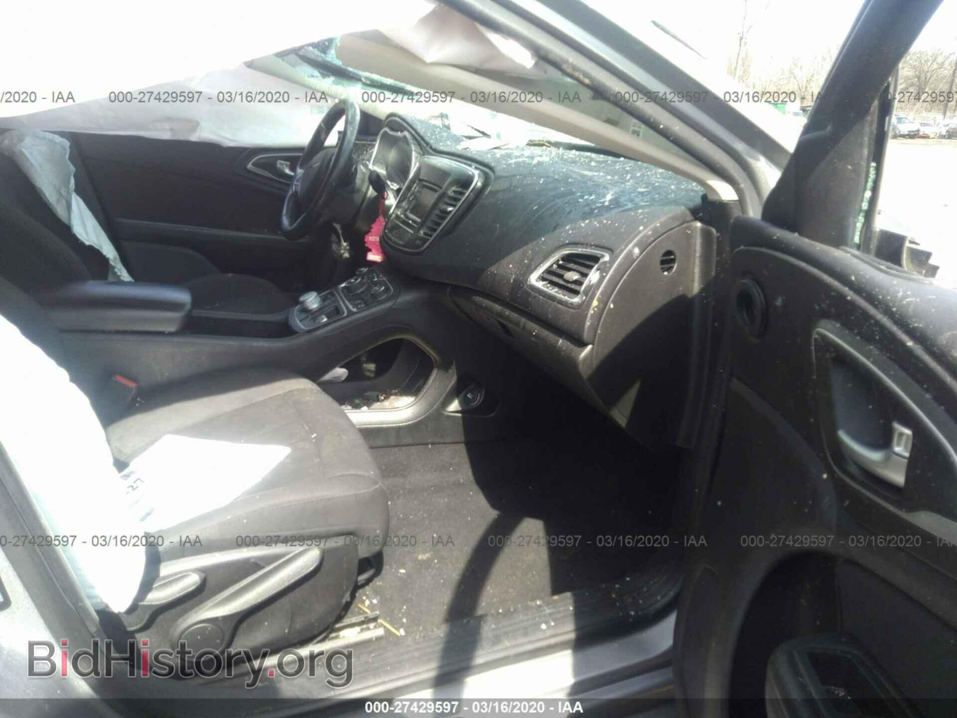 2016 CHRYSLER 200 - VIN: 1C3CCCAB2GN106294 - Фото 5