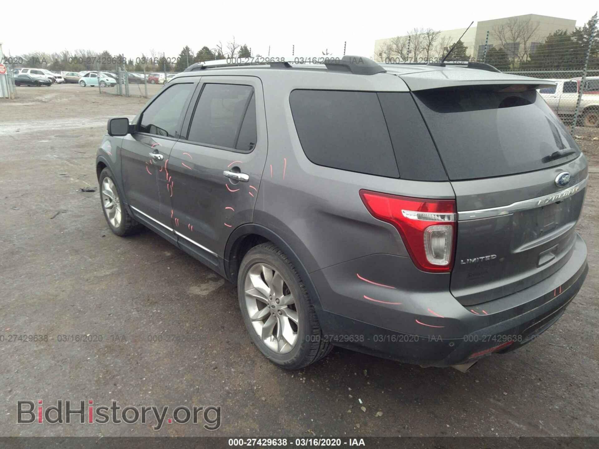 2012 FORD EXPLORER - VIN: 1FMHK7F8XCGA01571 - Фото 3