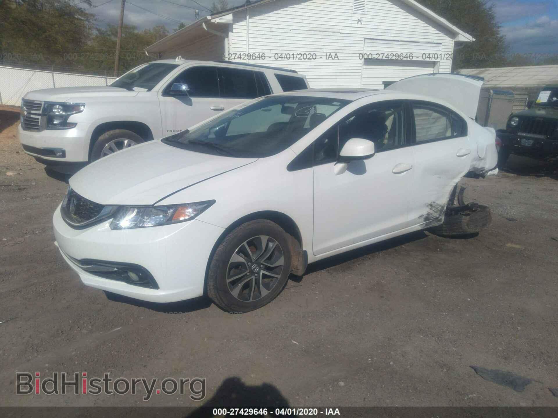2013 HONDA CIVIC - VIN: 19XFB2F93DE002683 - Фото 2