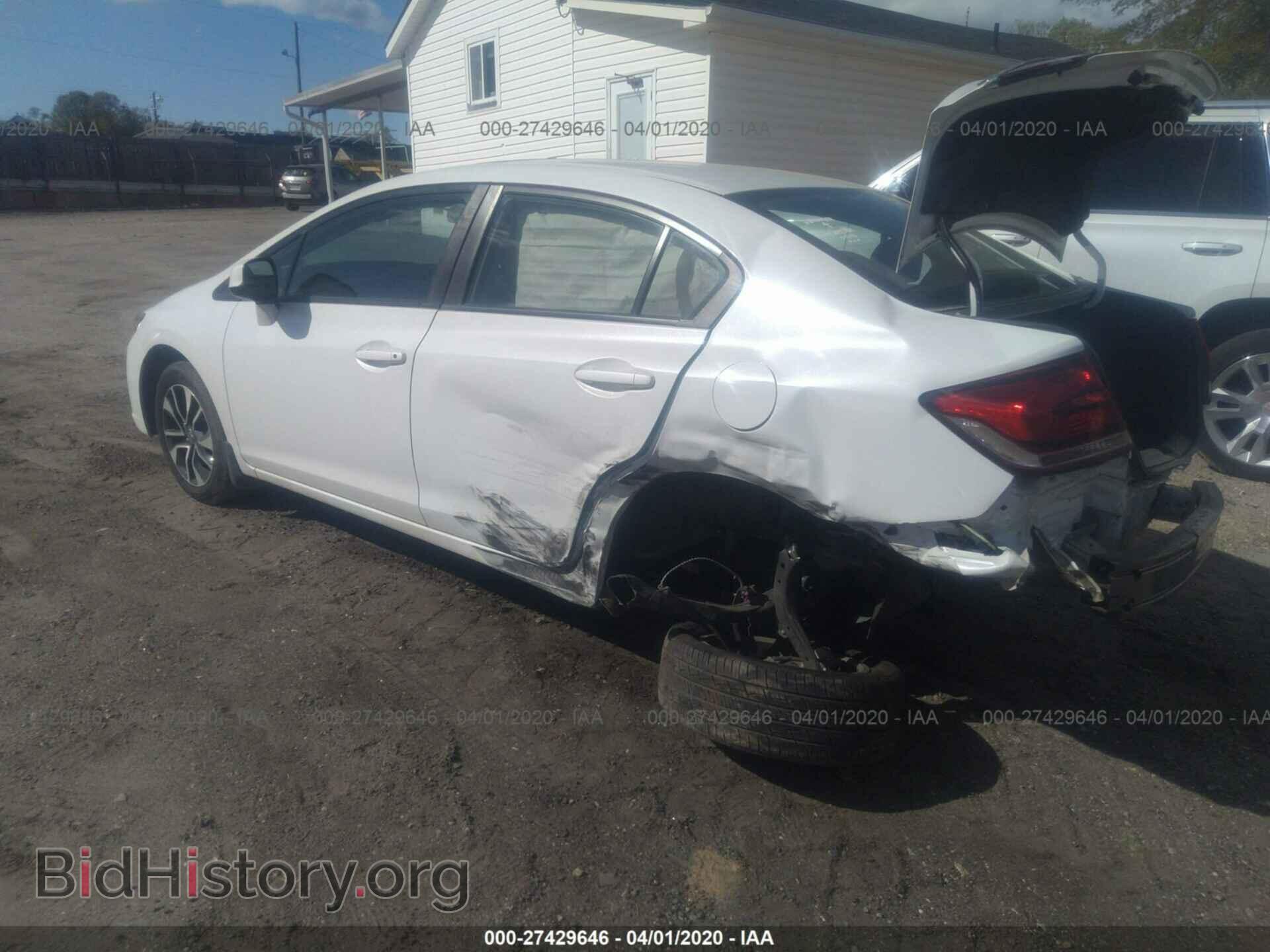 2013 HONDA CIVIC - VIN: 19XFB2F93DE002683 - Фото 3