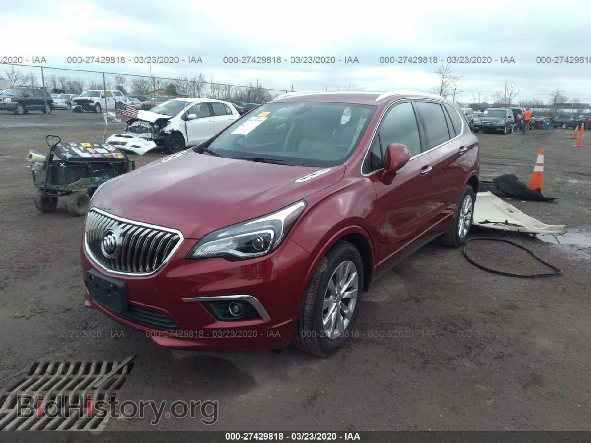 2017 BUICK ENVISION - VIN: LRBFXBSA5HD069454 - Фото 2
