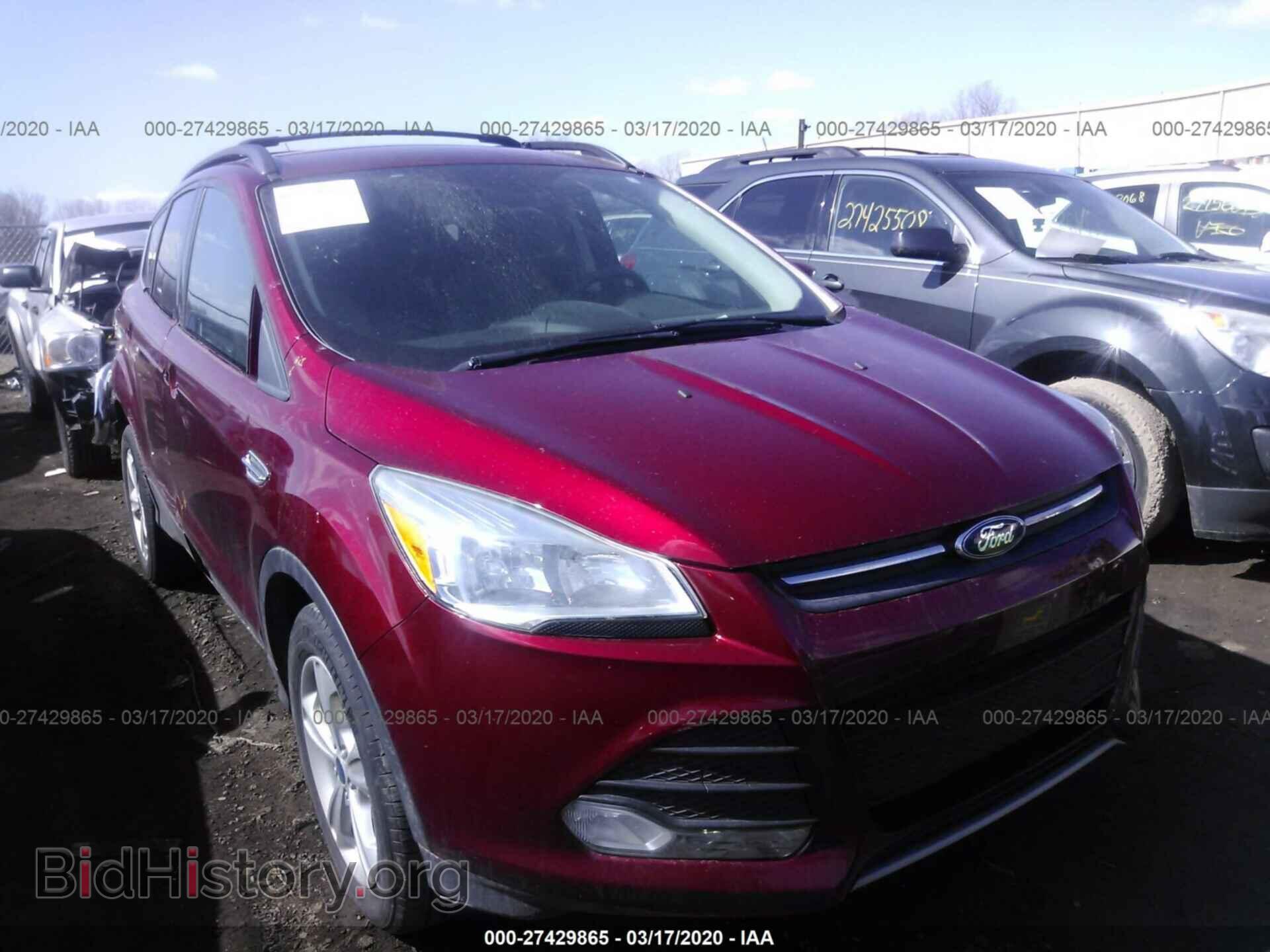 Фотография 1FMCU0GX9DUB62997 - FORD ESCAPE 2013