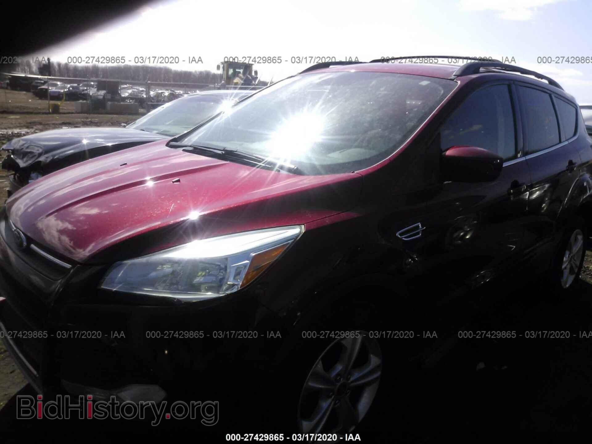 2013 FORD ESCAPE - VIN: 1FMCU0GX9DUB62997 - Фото 2