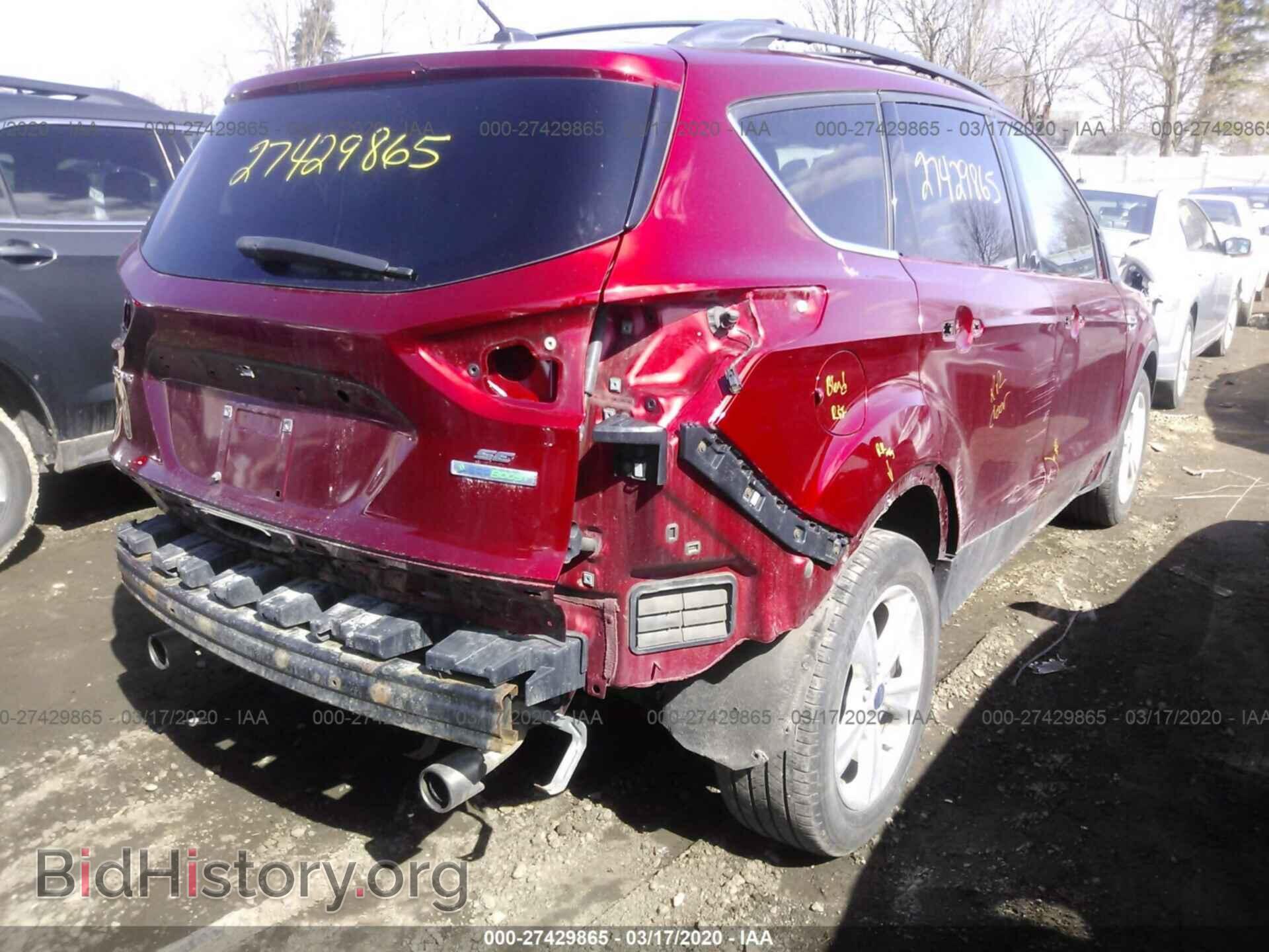 2013 FORD ESCAPE - VIN: 1FMCU0GX9DUB62997 - Фото 4