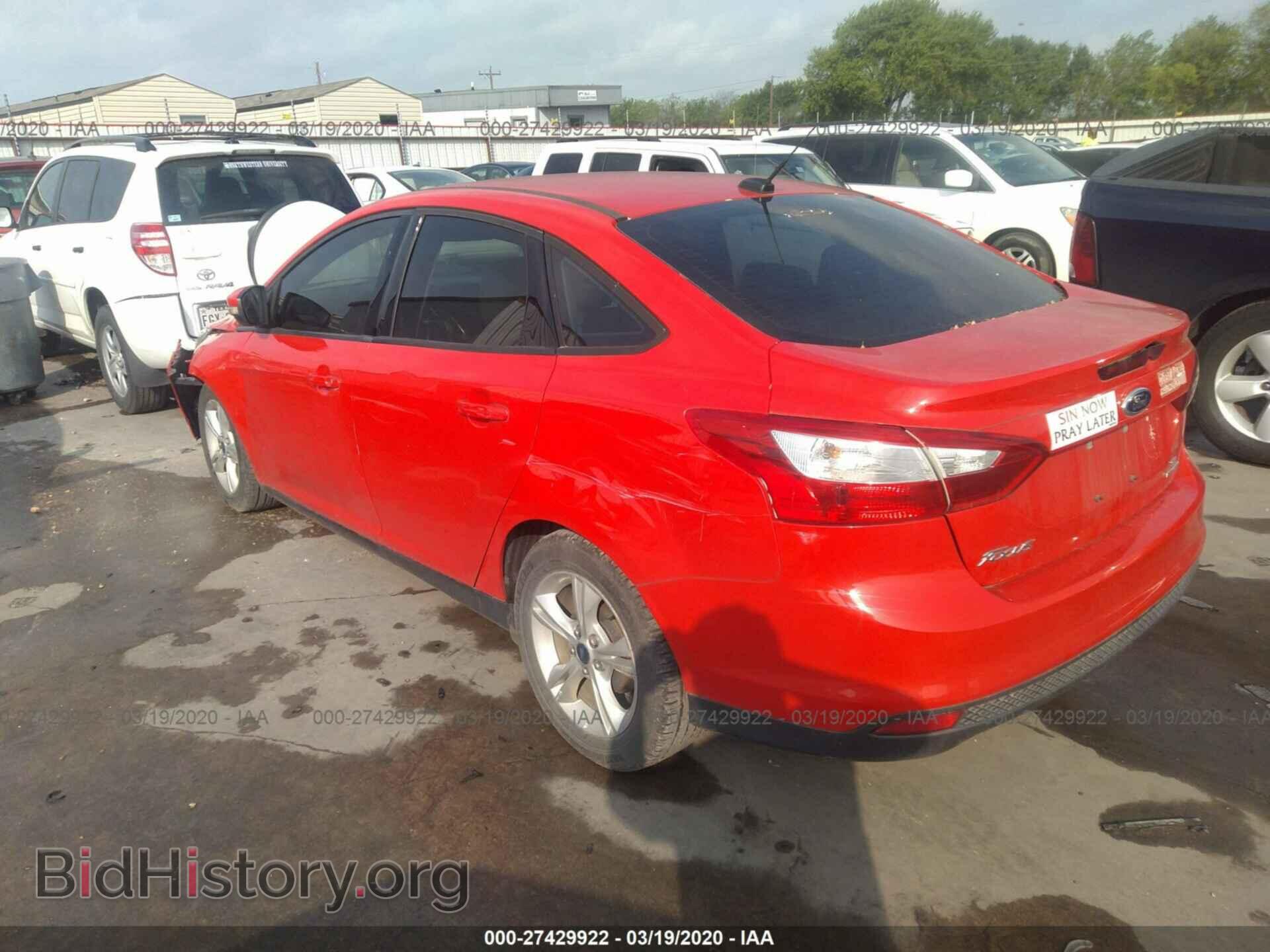 2014 FORD FOCUS - VIN: 1FADP3F29EL439880 - Фото 3