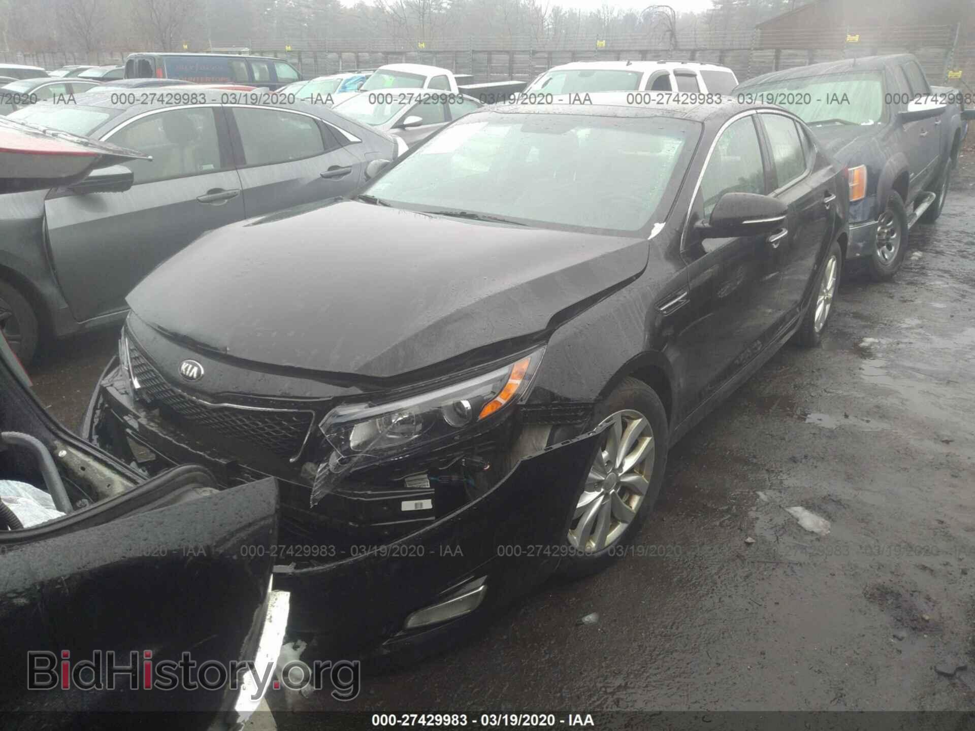 2015 KIA OPTIMA - VIN: 5XXGN4A74FG363377 - Photo 2