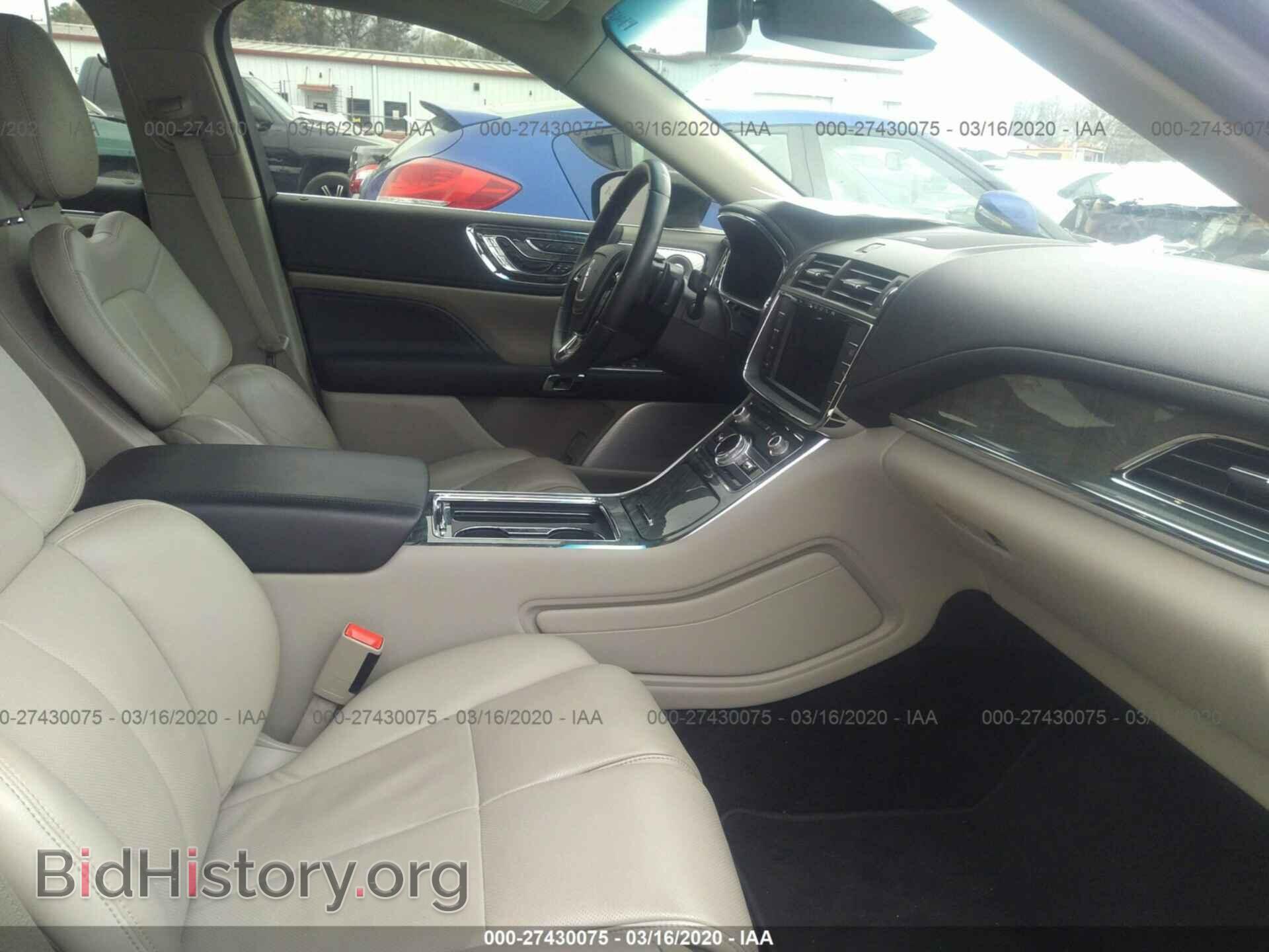 2017 LINCOLN CONTINENTAL - VIN: 1LN6L9NC6H5607331 - Фото 5