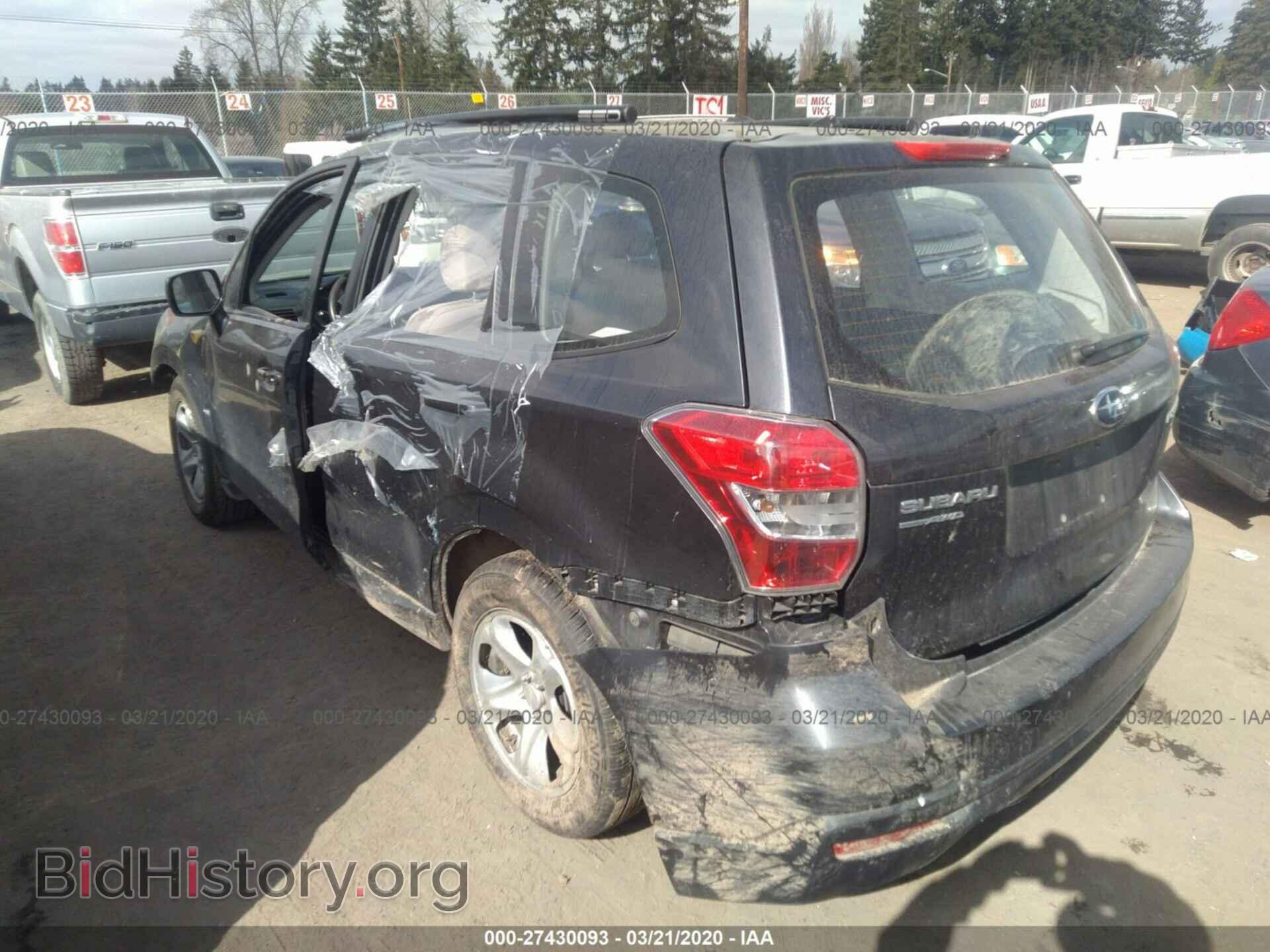 2014 SUBARU FORESTER - VIN: JF2SJAAC2EG454318 - Photo 3