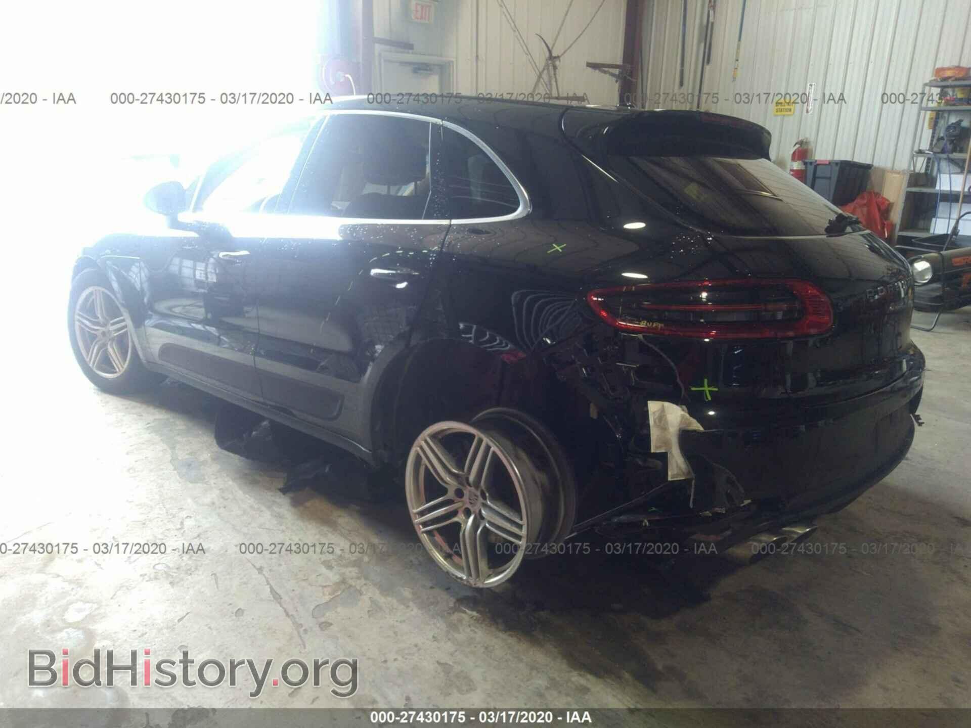 2016 PORSCHE MACAN - VIN: WP1AB2A59GLB43203 - Photo 3