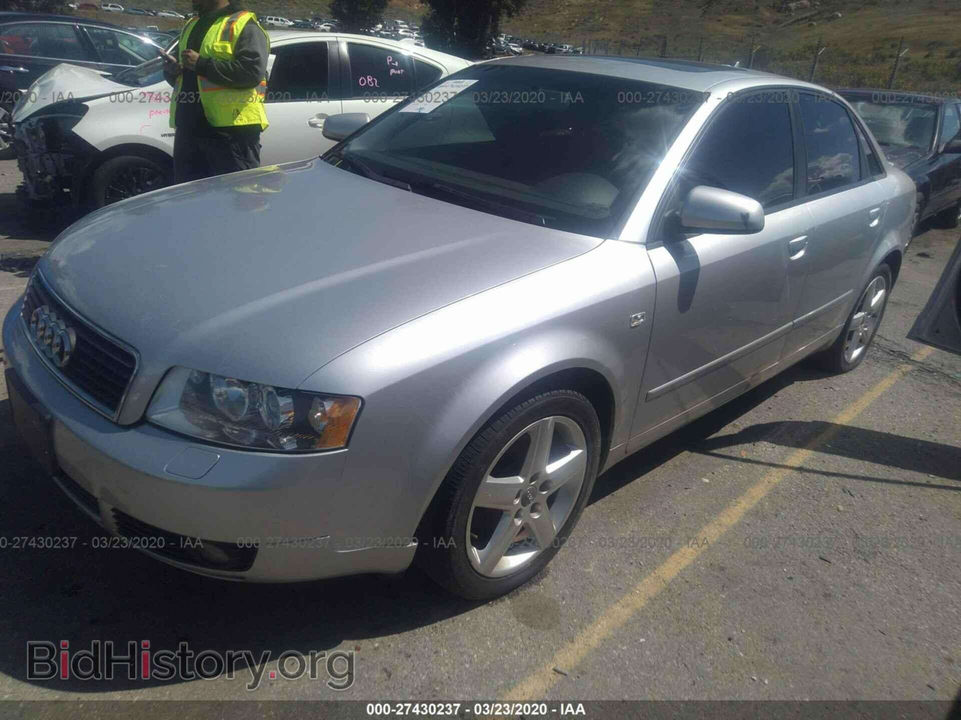2005 AUDI A4 - VIN: WAULC68E45A097287 - Фото 2