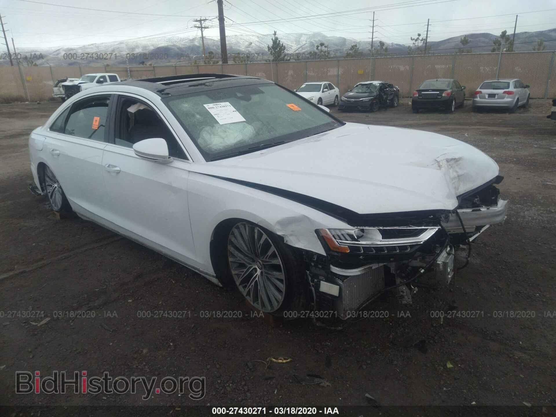 Photo WAU8DAF80KN011268 - AUDI A8 2019