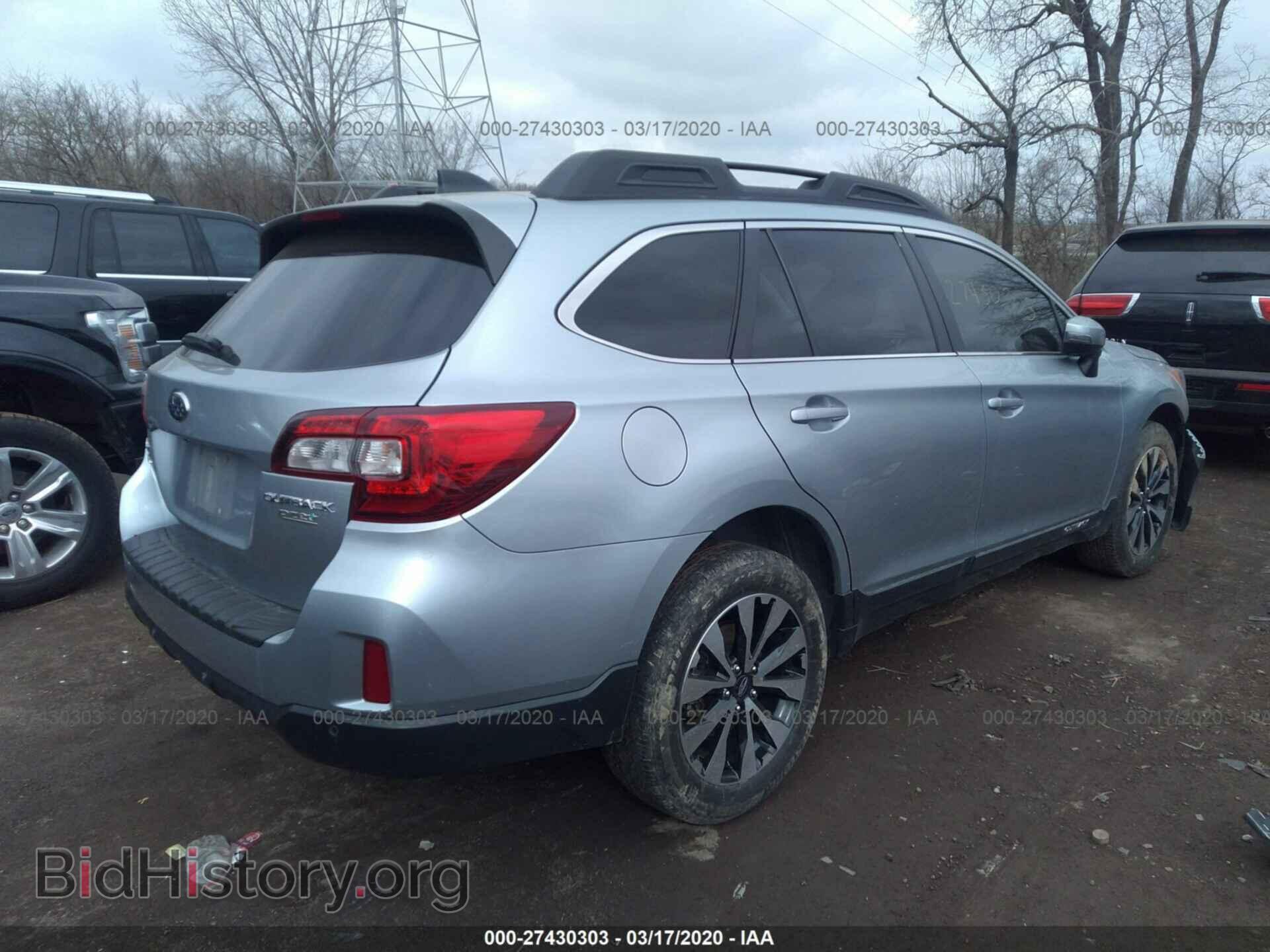 2017 SUBARU OUTBACK - VIN: 4S4BSANC6H3346734 - Фото 4