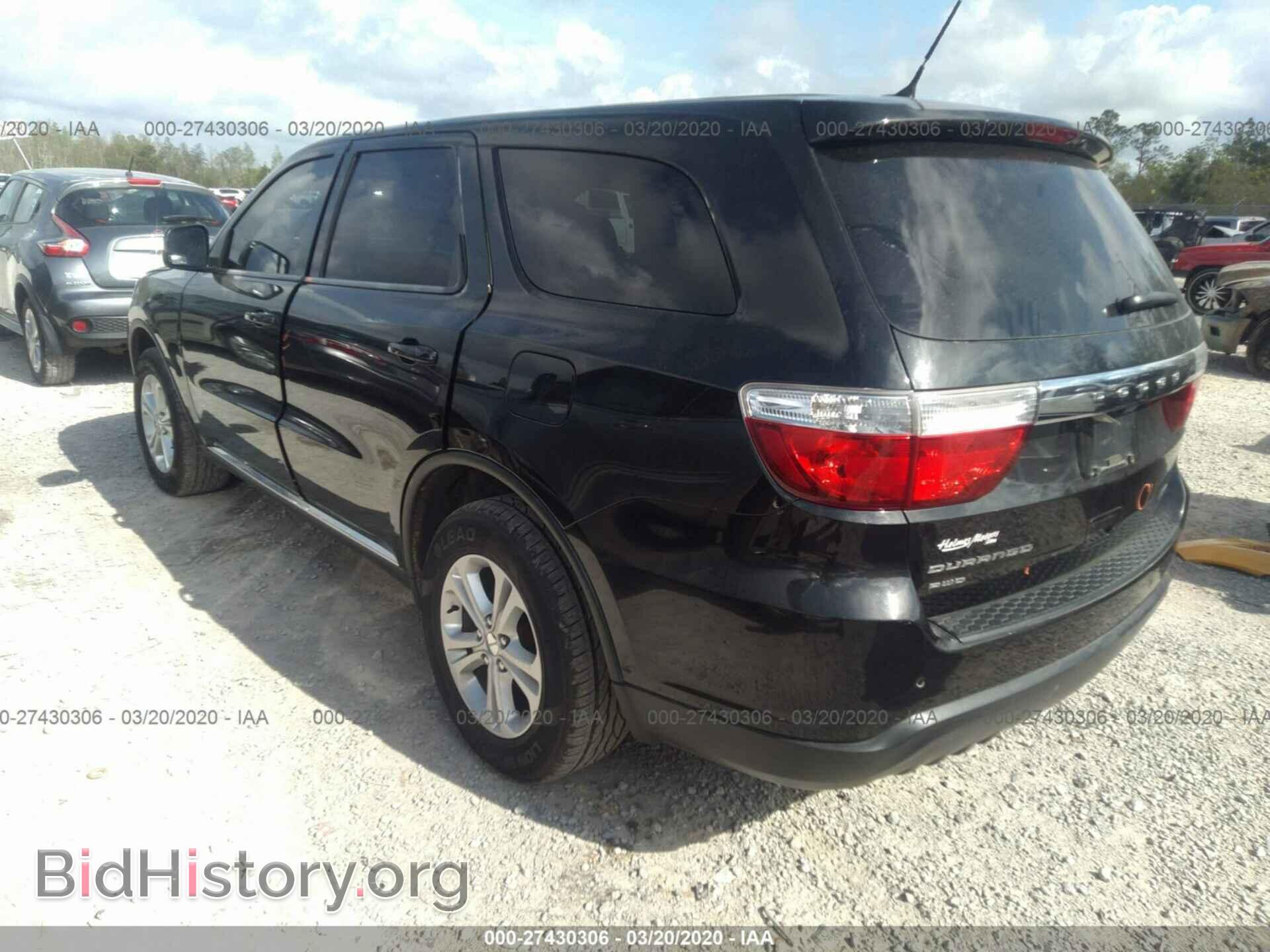 2013 DODGE DURANGO - VIN: 1C4RDJAG2DC622780 - Photo 3