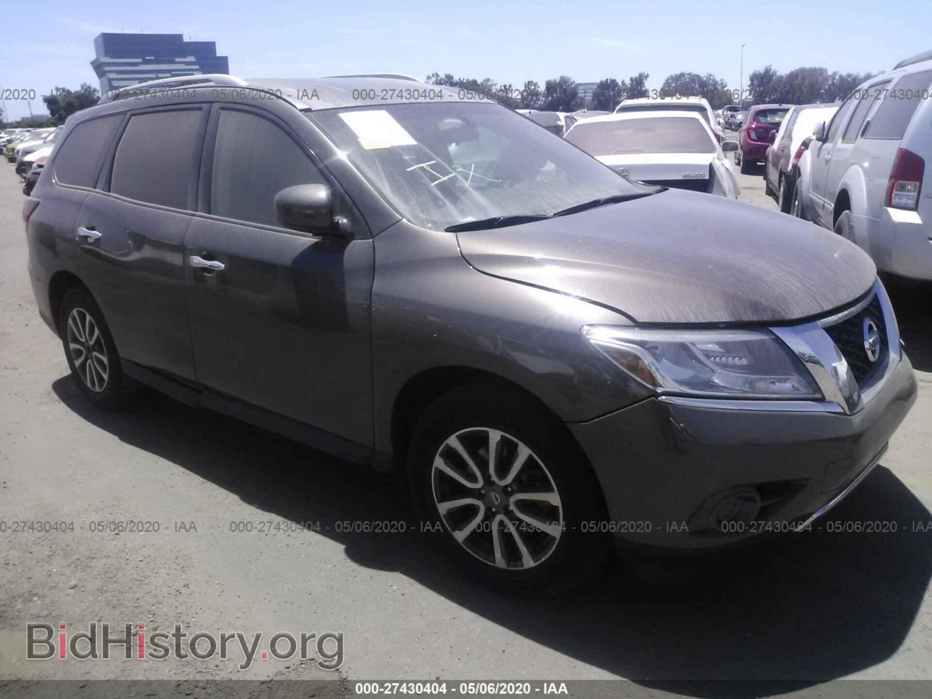 Фотография 5N1AR2MN0FC668072 - NISSAN PATHFINDER 2015