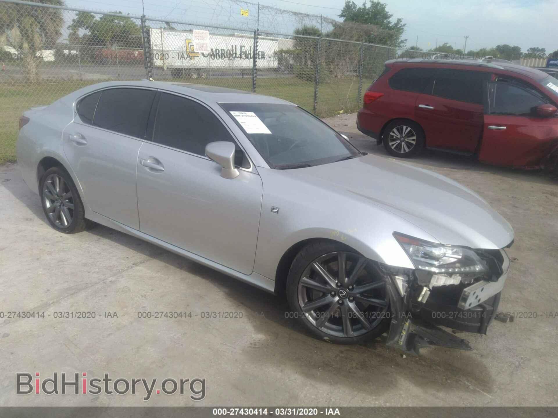 Фотография JTHBE1BL9FA004766 - LEXUS GS 2015