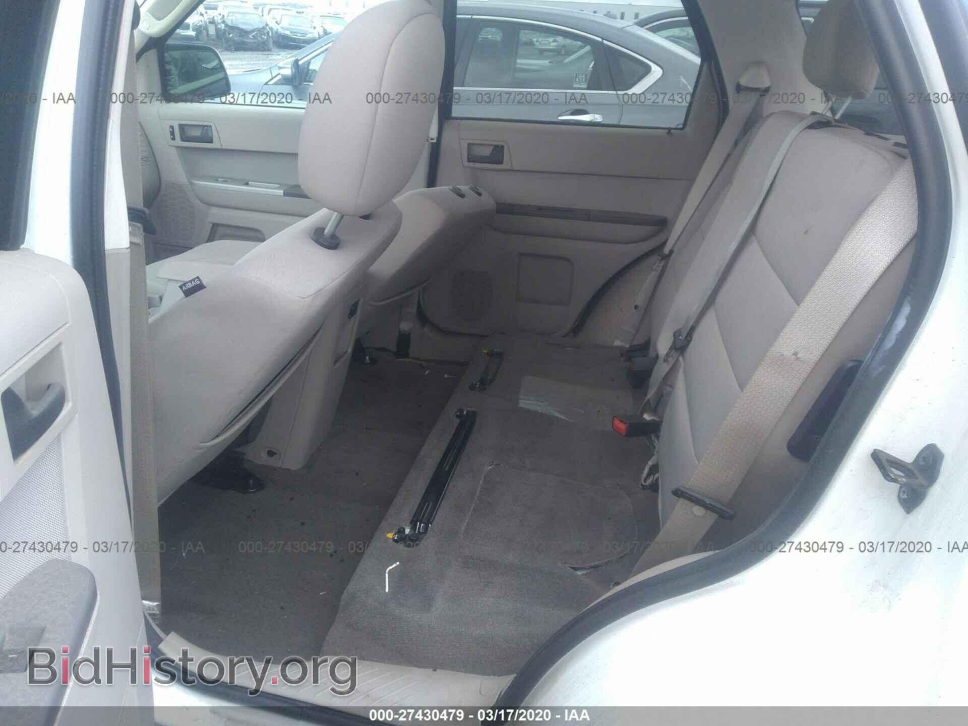 2012 FORD ESCAPE - VIN: 1FMCU0DG8CKB34610 - Фото 8