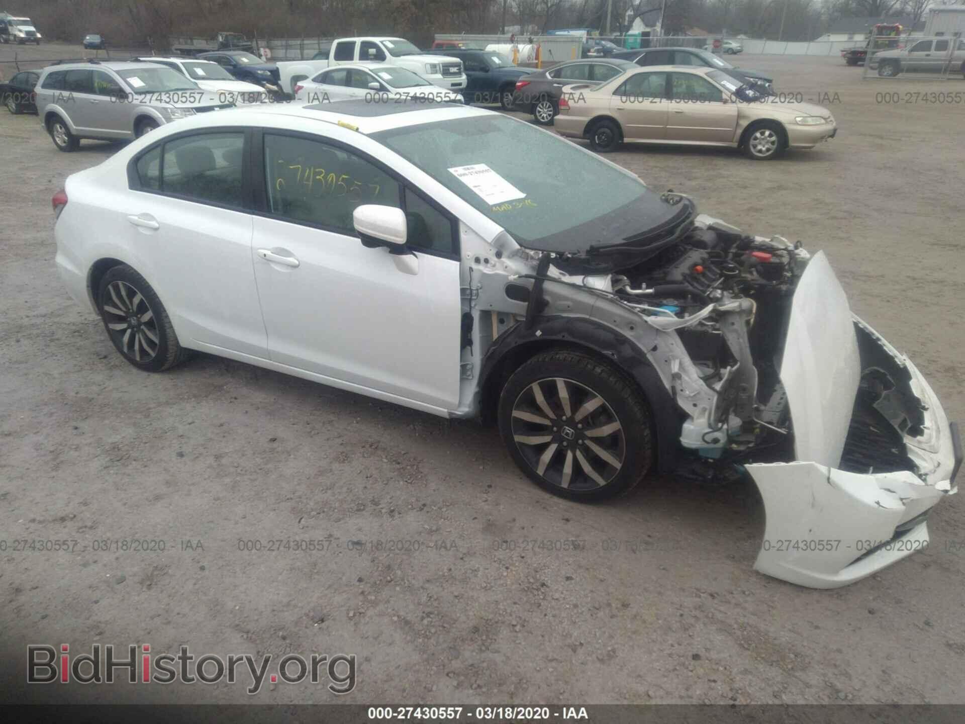 Фотография 19XFB2F9XEE057259 - HONDA CIVIC 2014