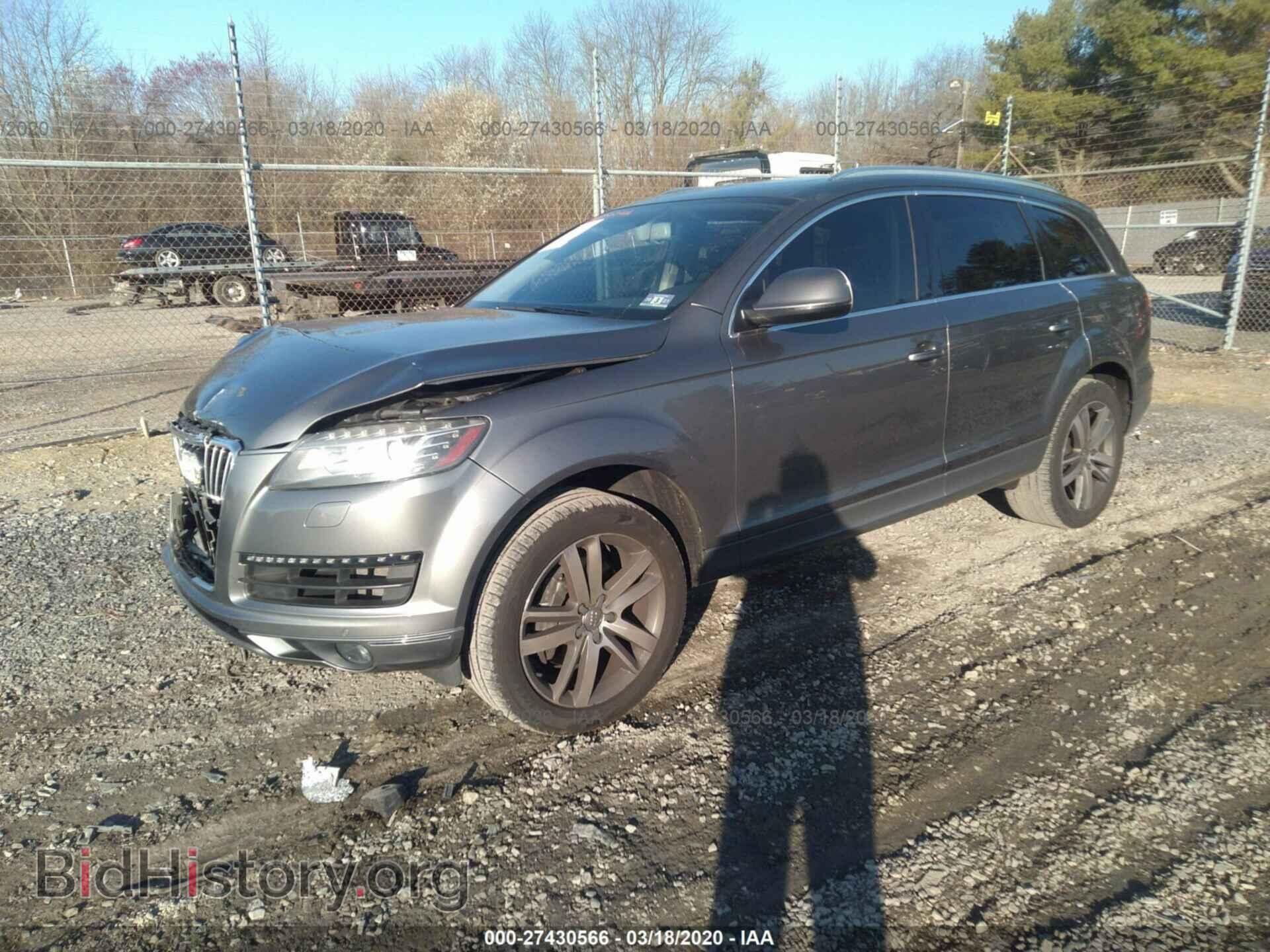 2012 AUDI Q7 - VIN: WA1LGAFE0CD007801 - Фото 2