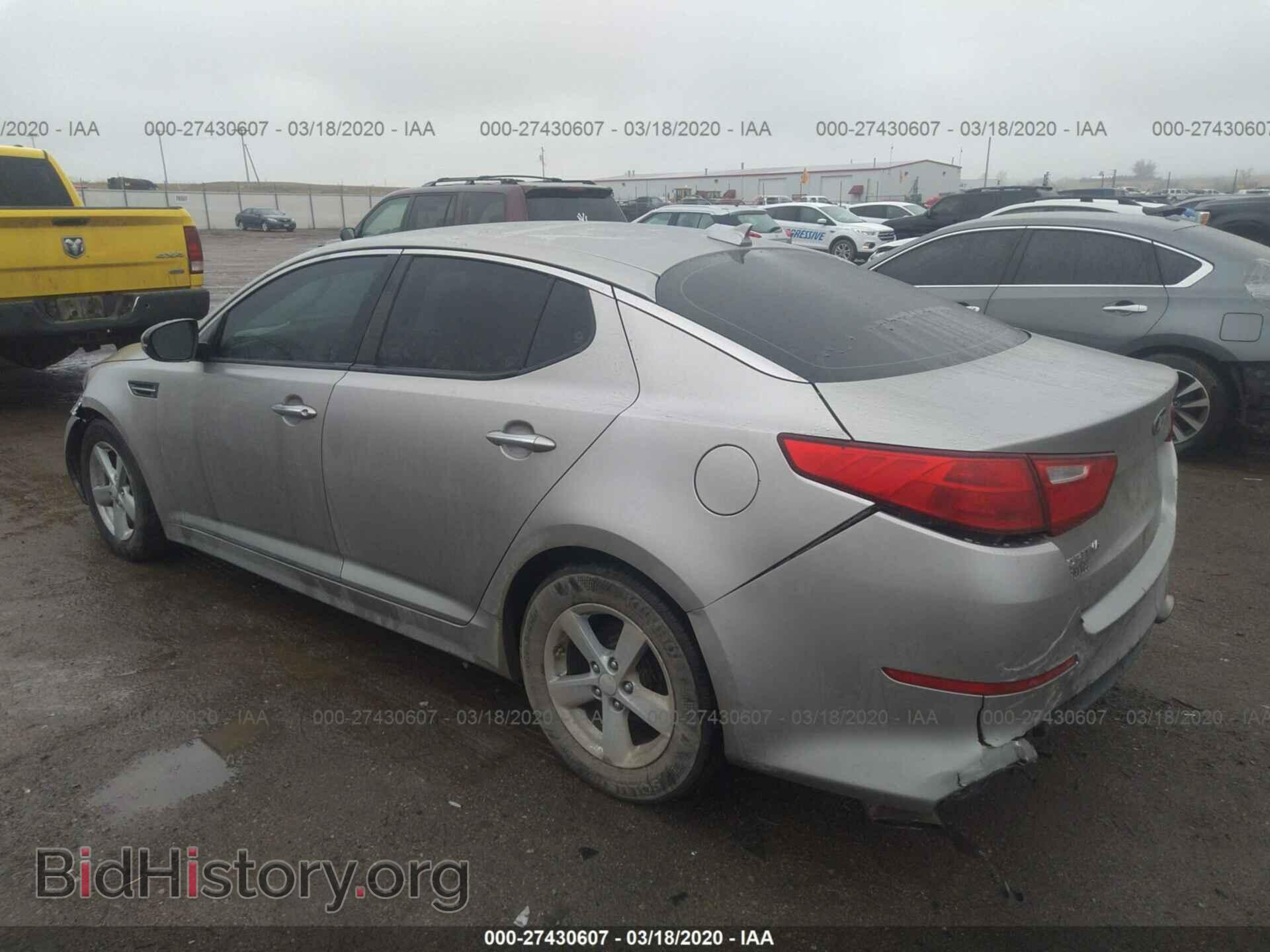 2015 KIA OPTIMA - VIN: 5XXGM4A70FG450695 - Фото 3