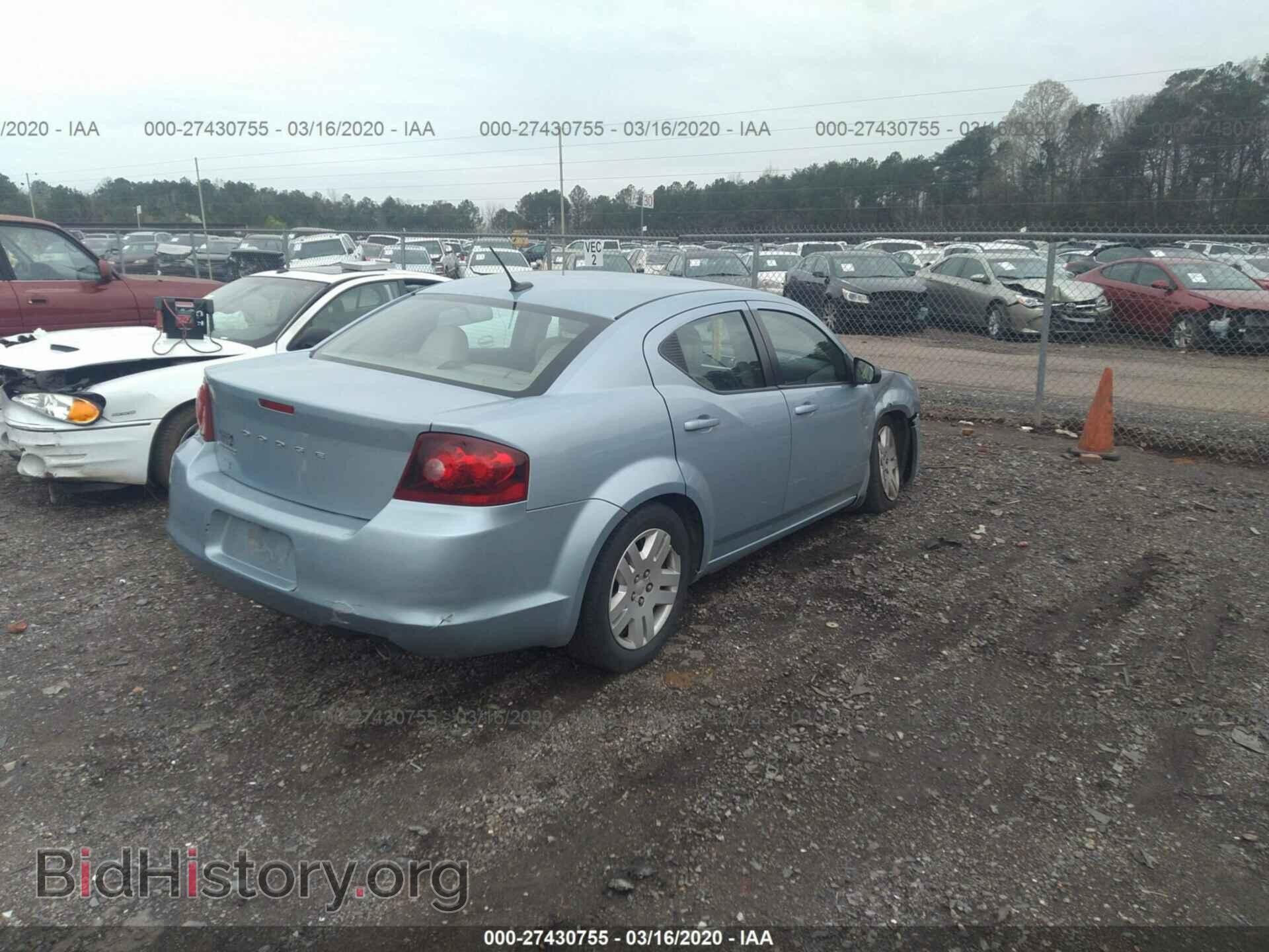 2013 DODGE AVENGER - VIN: 1C3CDZAG9DN749152 - Photo 4