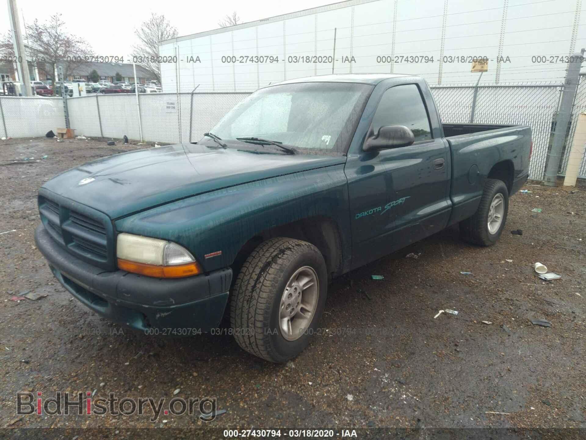 1998 DODGE DAKOTA - VIN: 1B7FL26P3WS673069 - Фото 2