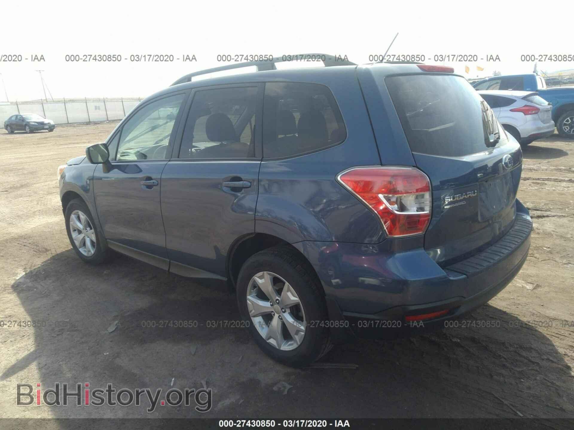 2014 SUBARU FORESTER - VIN: JF2SJAEC7EH503274 - Фото 3