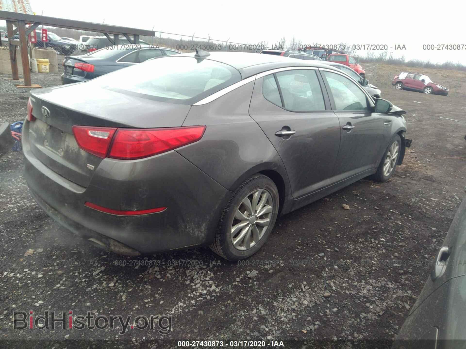 2014 KIA OPTIMA - VIN: 5XXGM4A76EG303764 - Фото 4