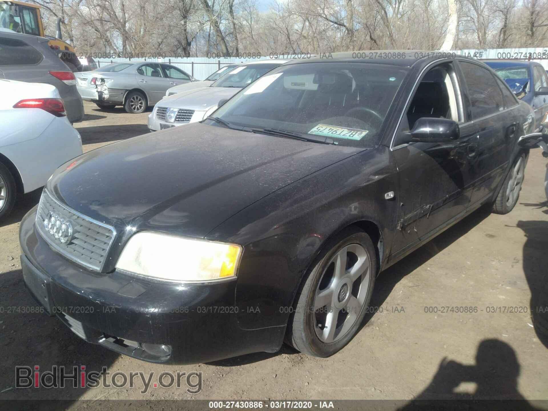 2004 AUDI A6 - VIN: WAULD64B84N022687 - Photo 2