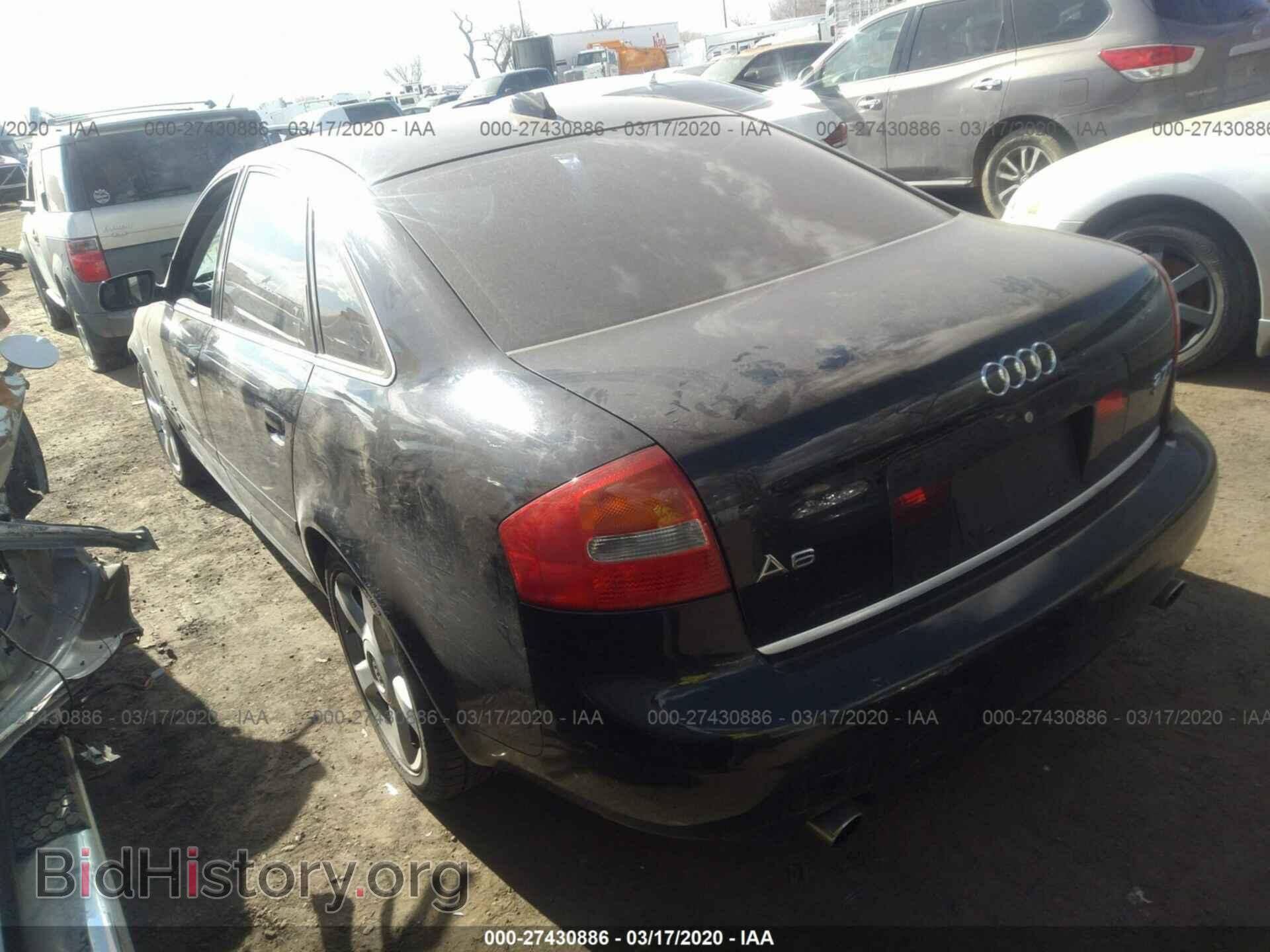 2004 AUDI A6 - VIN: WAULD64B84N022687 - Photo 3
