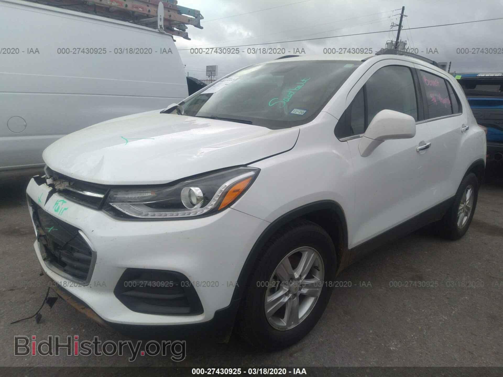 2017 CHEVROLET TRAX - VIN: KL7CJLSB7HB149495 - Фото 2