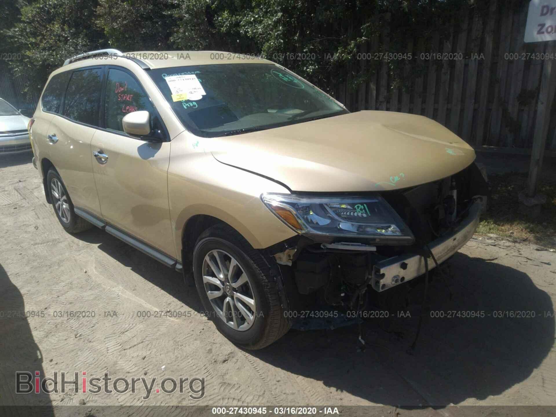 Photo 5N1AR2MN6DC623229 - NISSAN PATHFINDER 2013