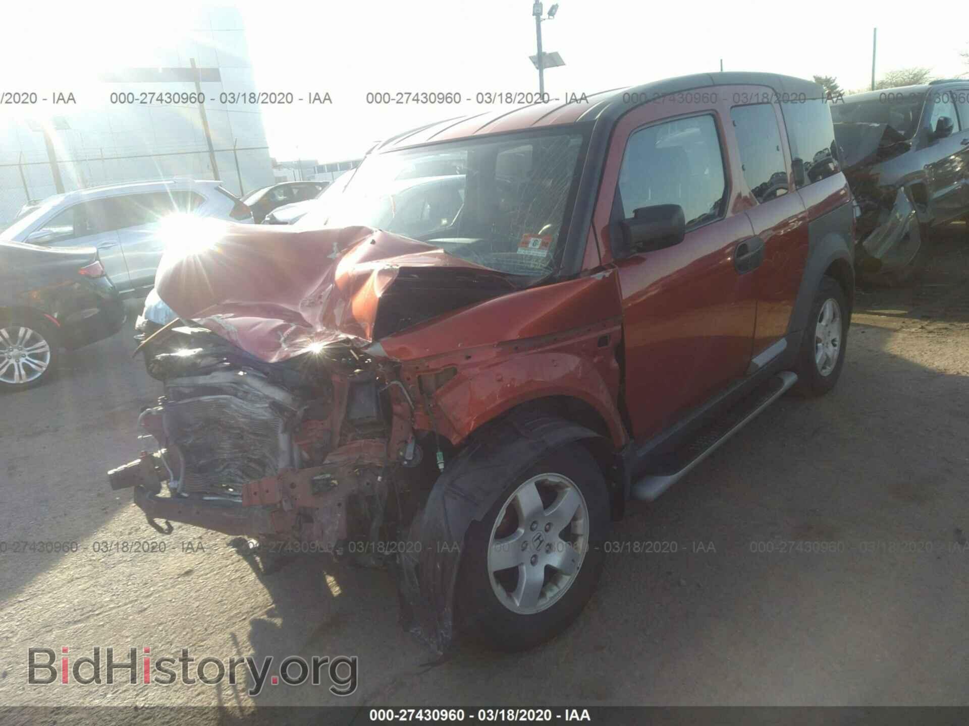 2004 HONDA ELEMENT - VIN: 5J6YH28524L013936 - Фото 2