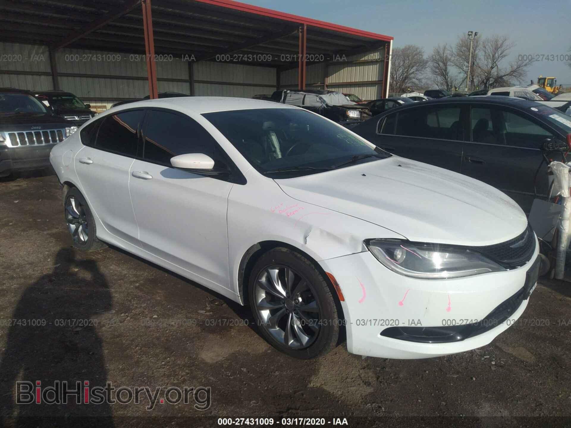 Photo 1C3CCCDG4FN601523 - CHRYSLER 200 2015