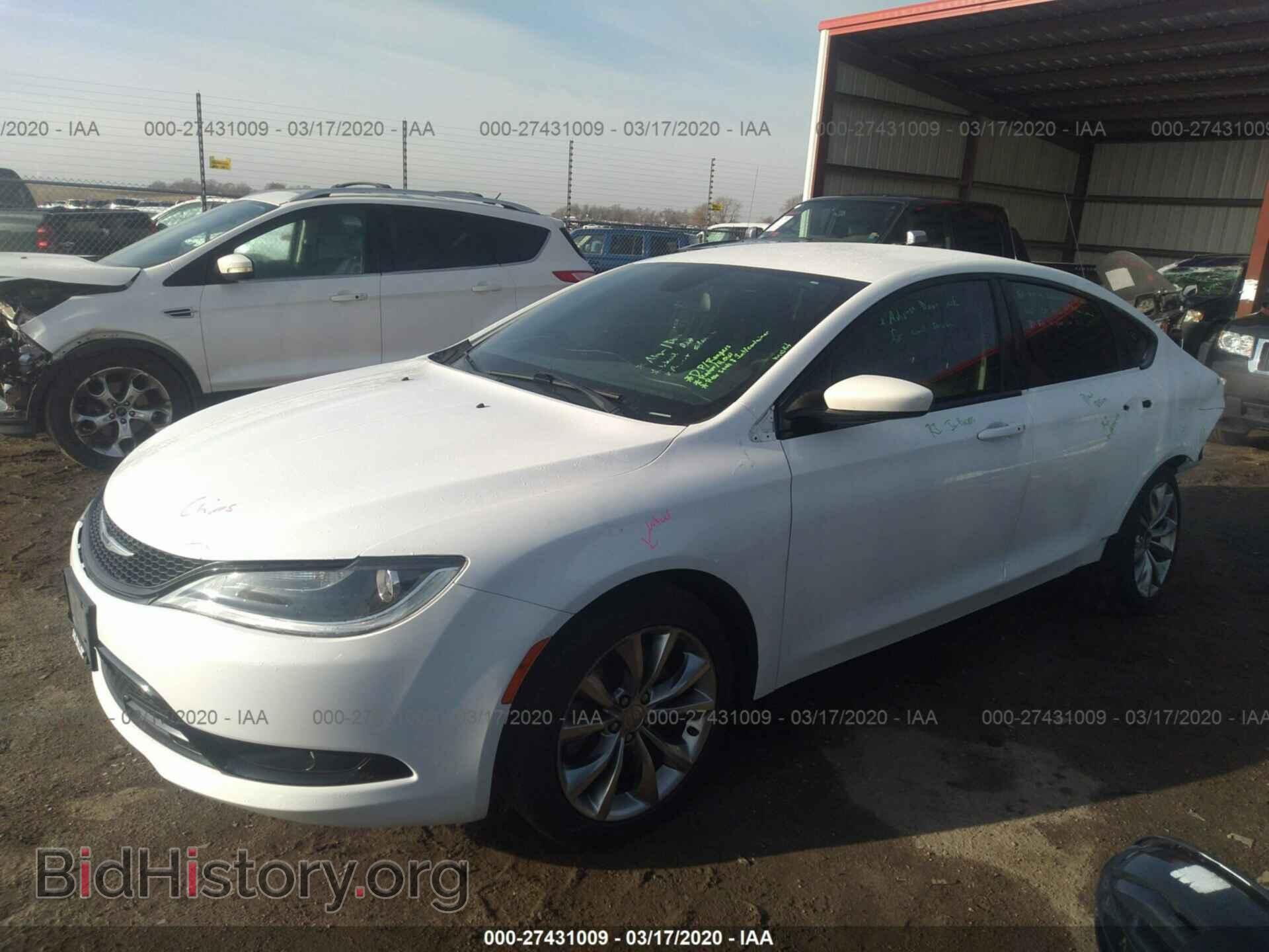 2015 CHRYSLER 200 - VIN: 1C3CCCDG4FN601523 - Photo 2