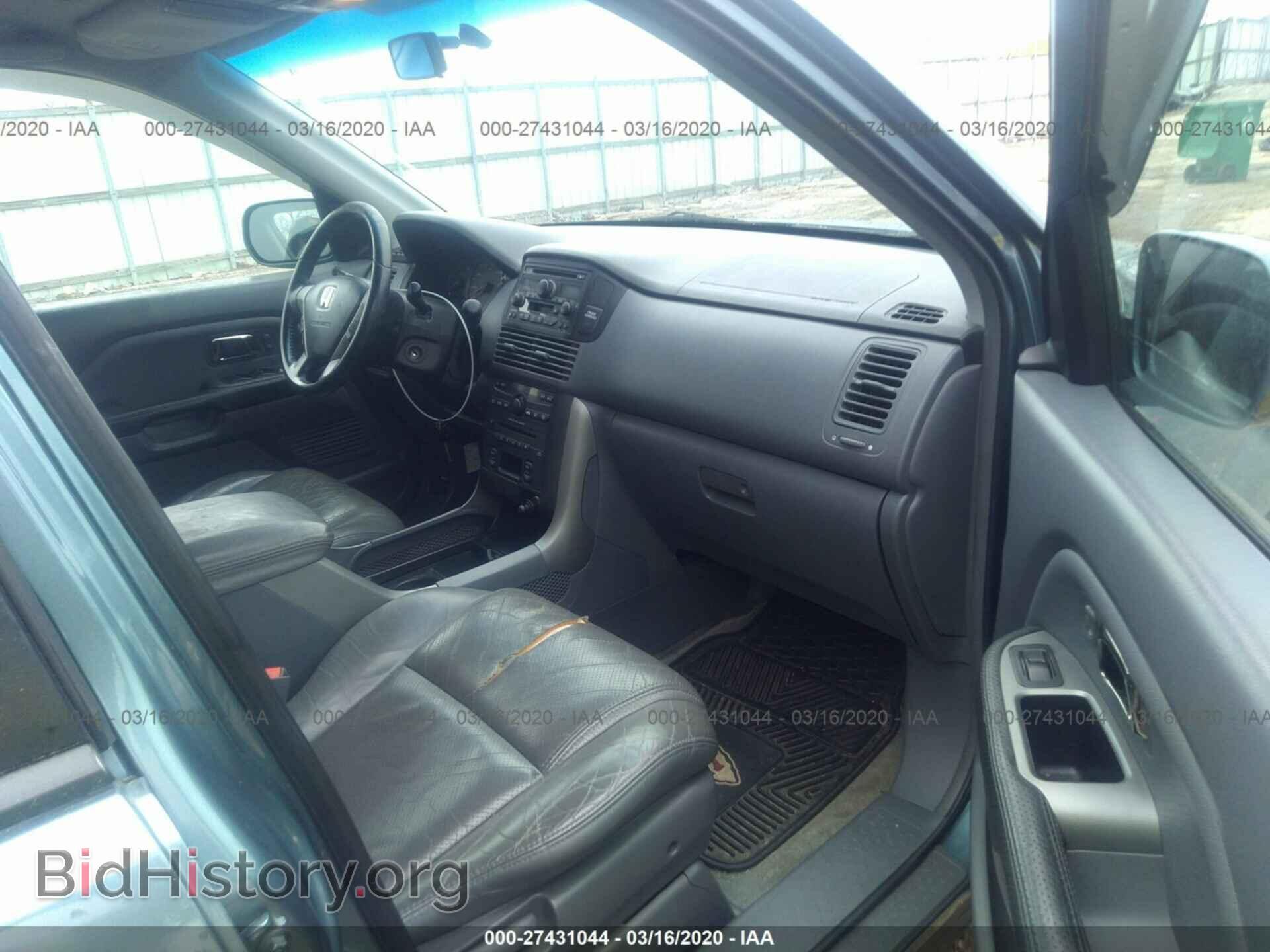 2005 HONDA PILOT - VIN: 5FNYF18555B018705 - Фото 5