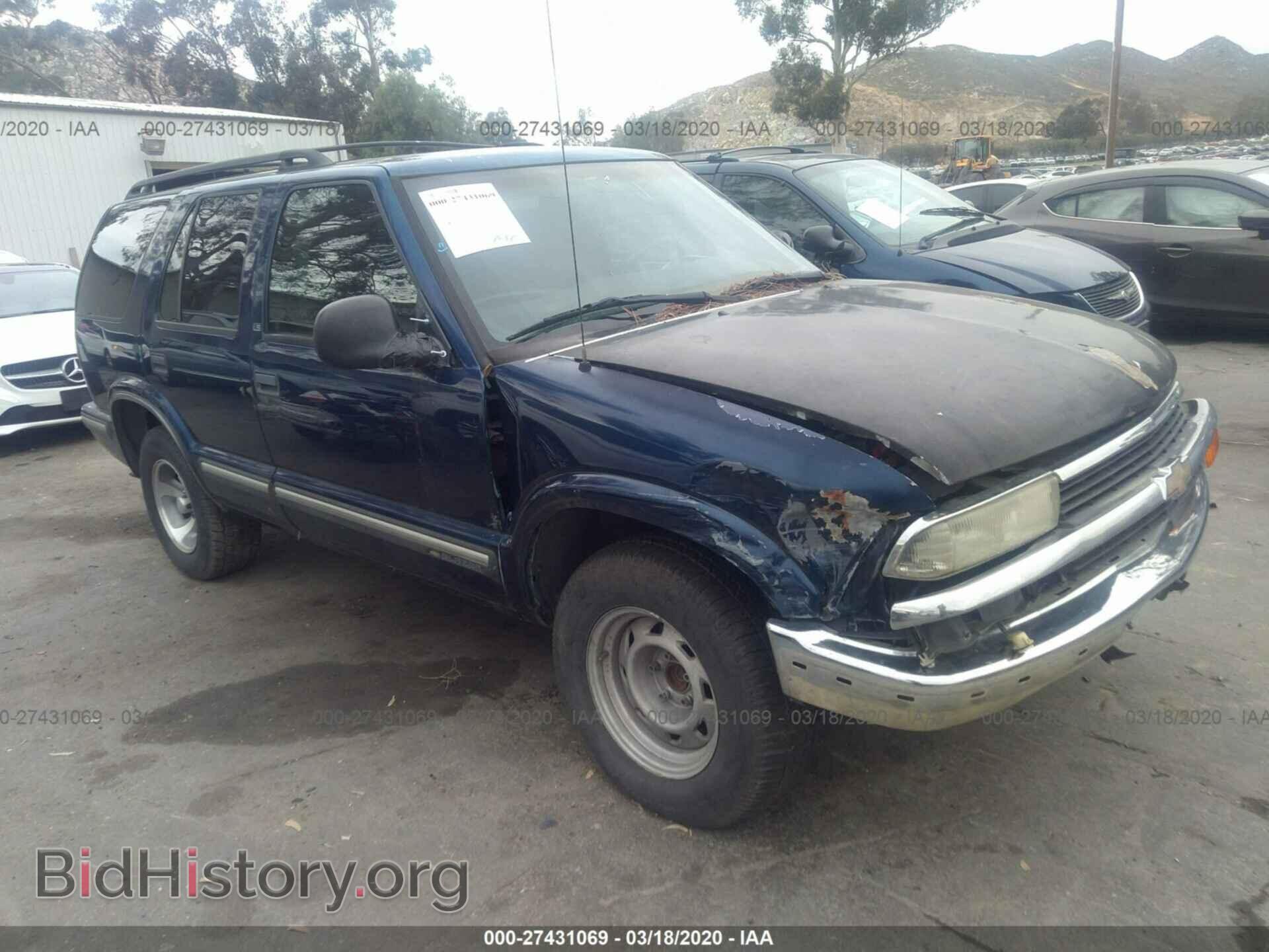 Фотография 1GNCS13W4W2298831 - CHEVROLET BLAZER 1998