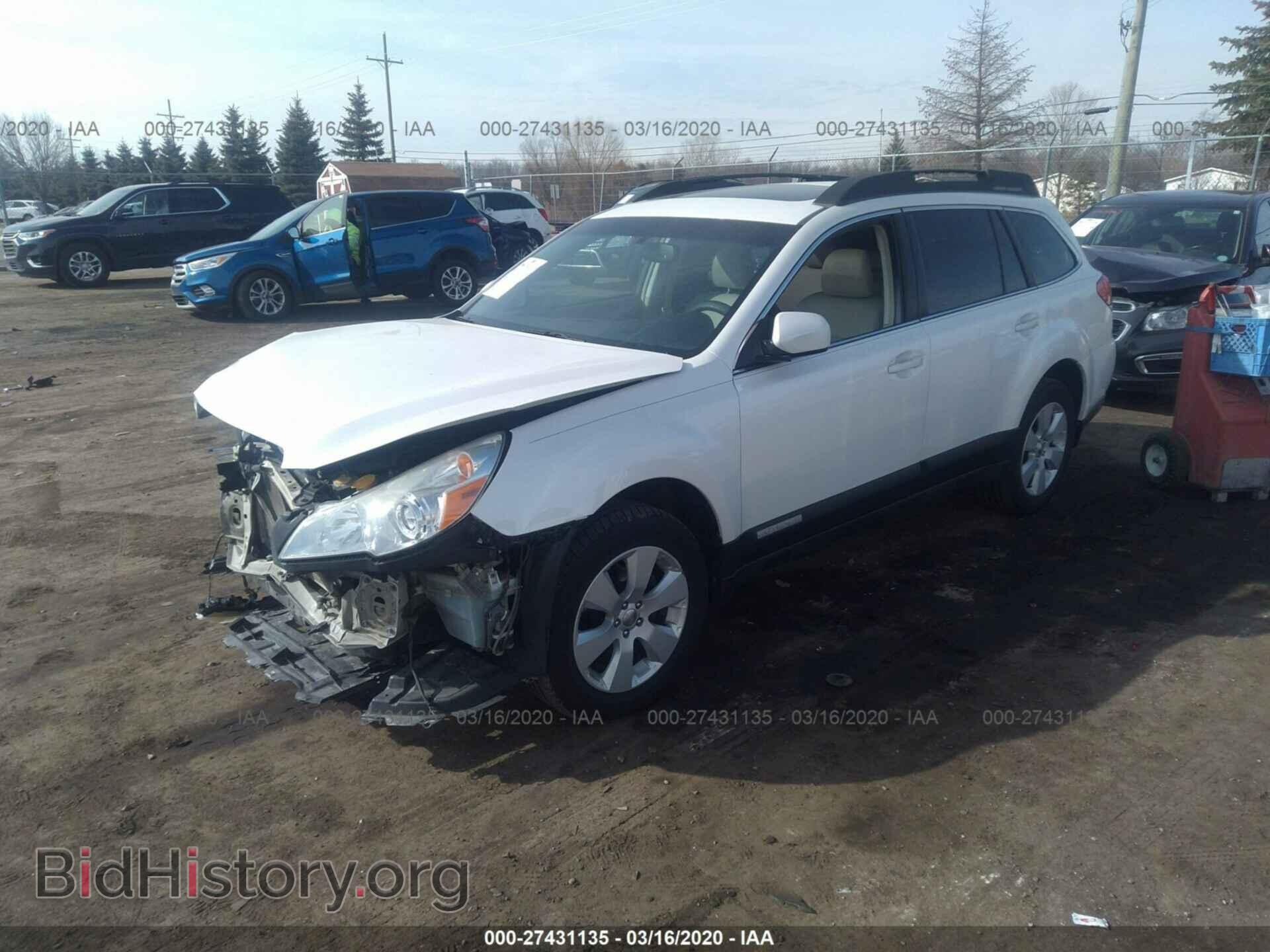 2011 SUBARU OUTBACK - VIN: 4S4BRBGC4B3373047 - Фото 2