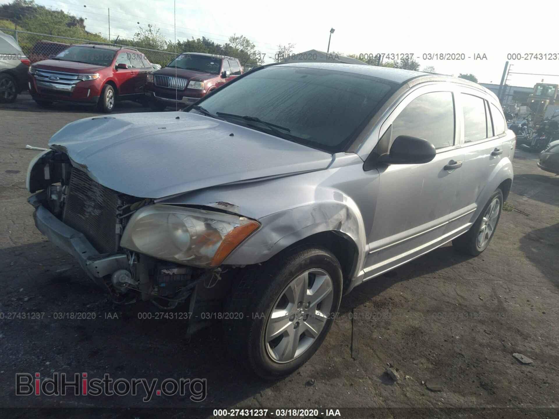 2007 DODGE CALIBER - VIN: 1B3HB48B97D592027 - Фото 2