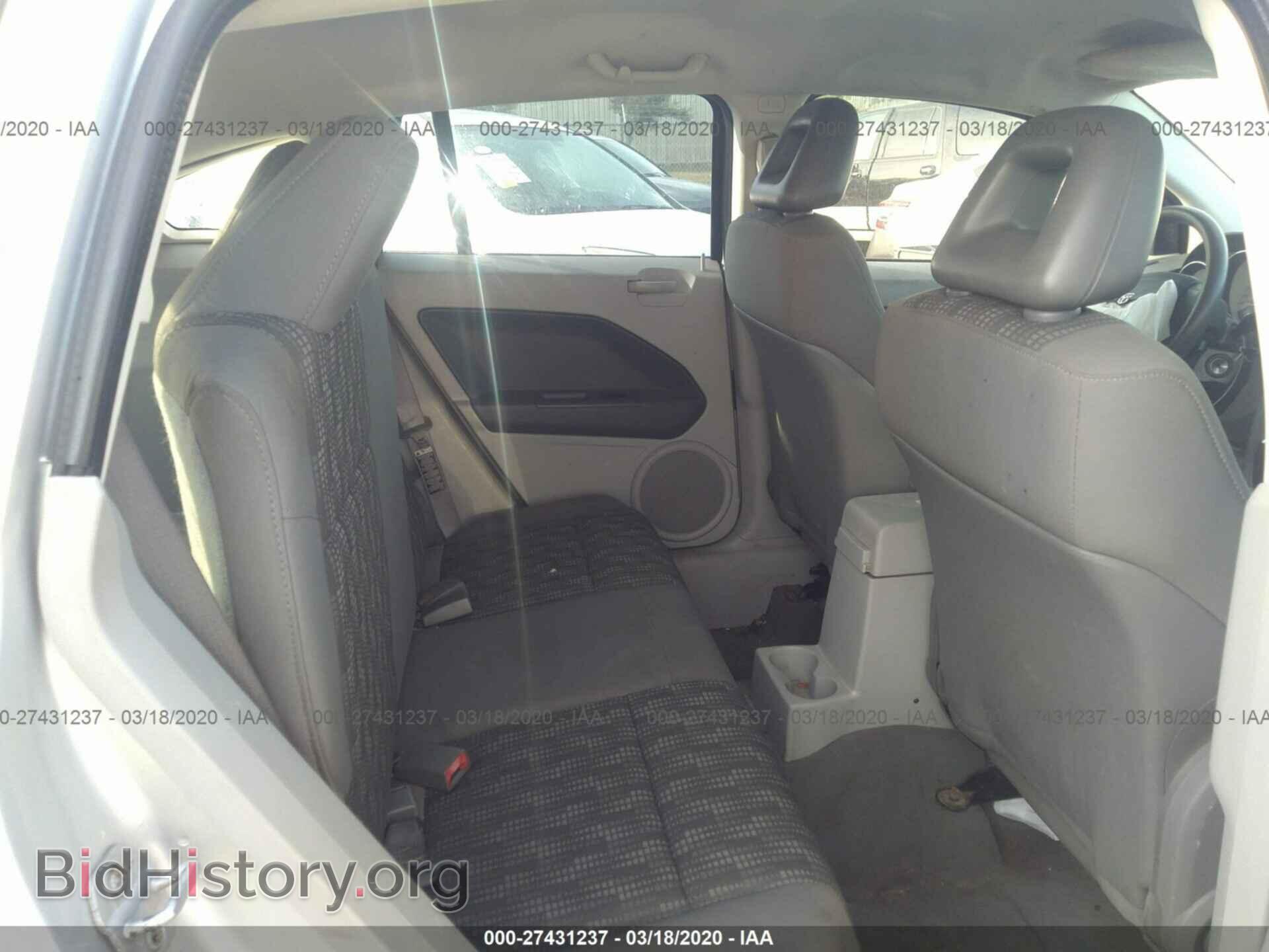 2007 DODGE CALIBER - VIN: 1B3HB48B97D592027 - Фото 8