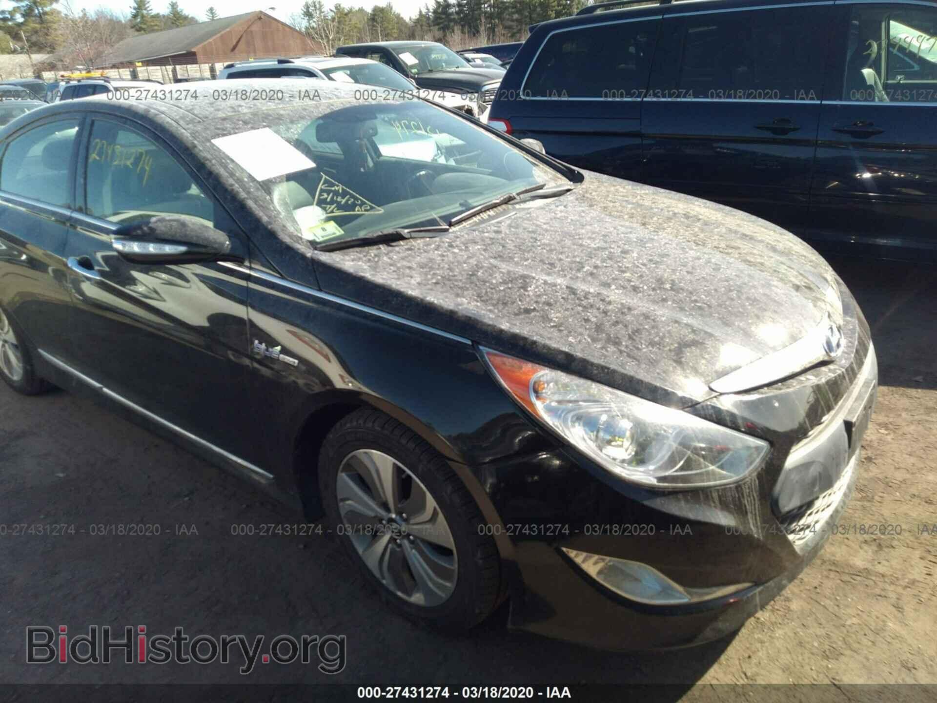 Фотография KMHEC4A48EA110250 - HYUNDAI SONATA 2014