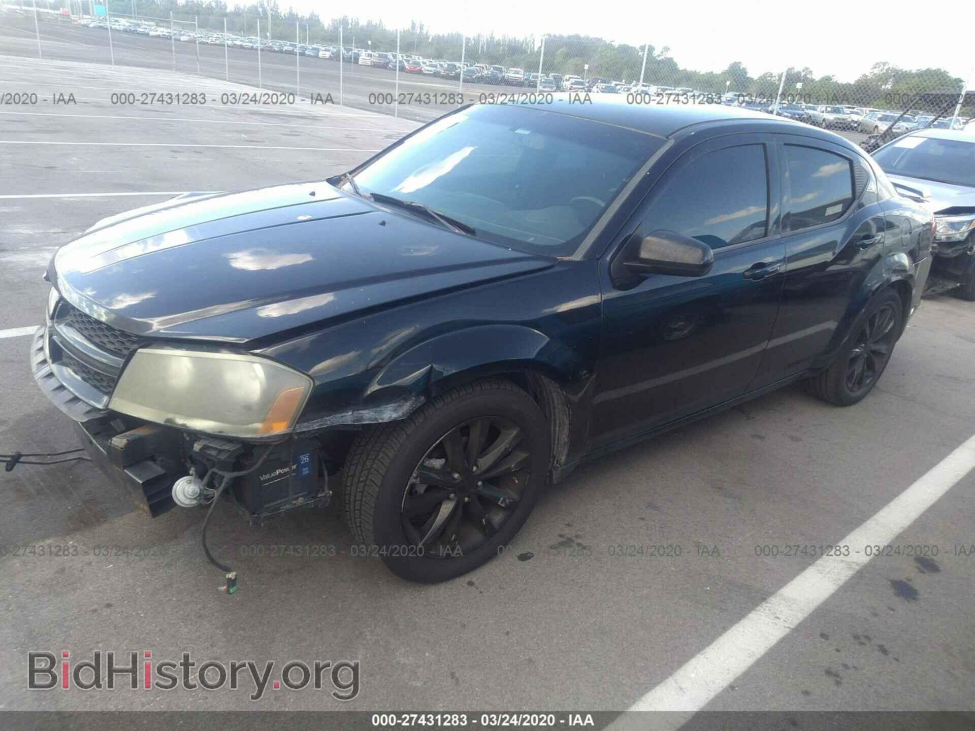 2014 DODGE AVENGER - VIN: 1C3CDZCB5EN203905 - Фото 2