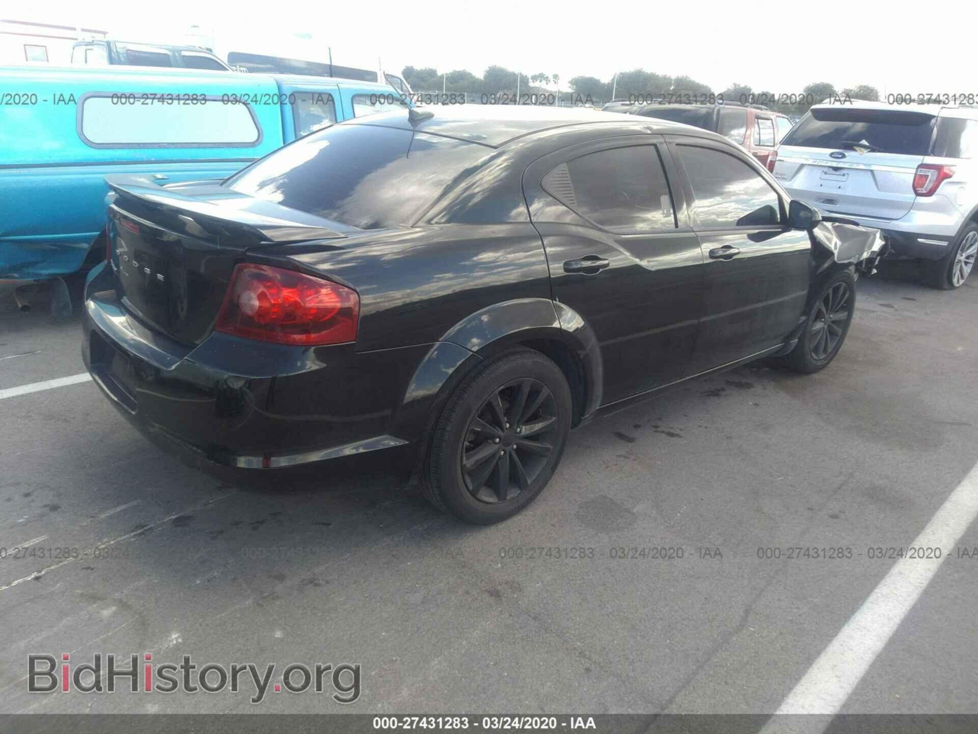 2014 DODGE AVENGER - VIN: 1C3CDZCB5EN203905 - Фото 4