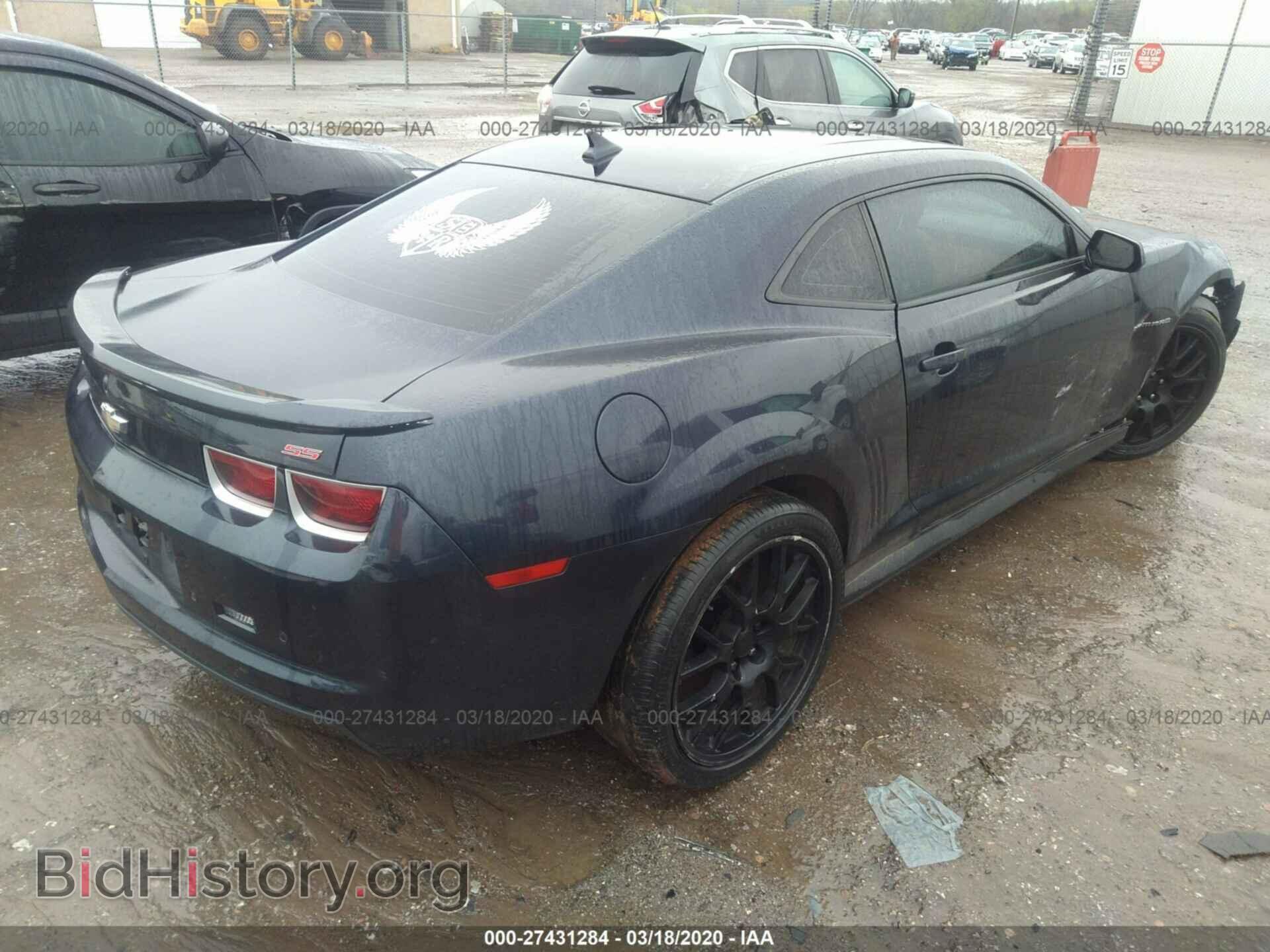 2013 CHEVROLET CAMARO - VIN: 2G1FT1EW4D9146698 - Фото 4
