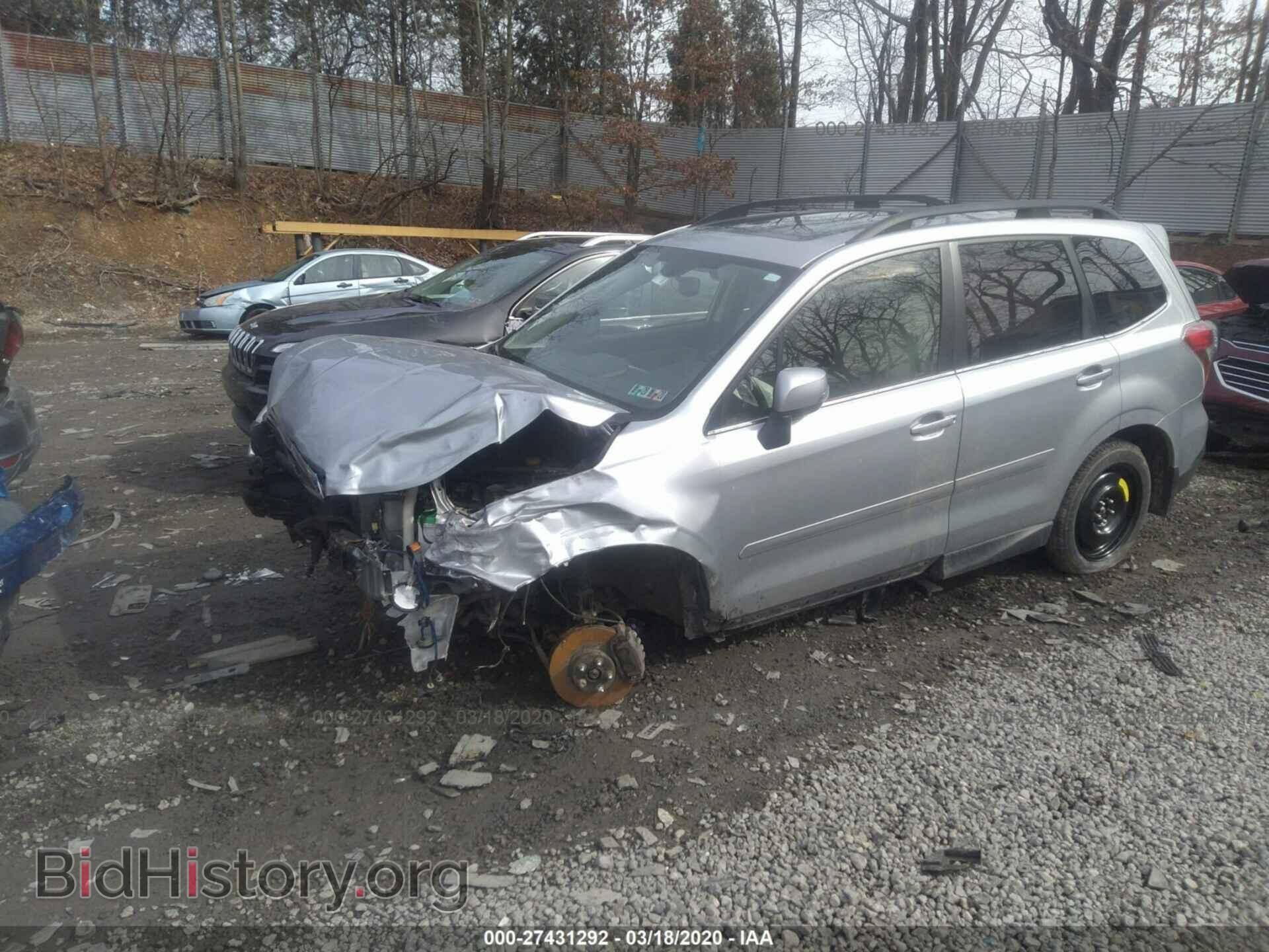 2014 SUBARU FORESTER - VIN: JF2SJAPC8EH510697 - Фото 2