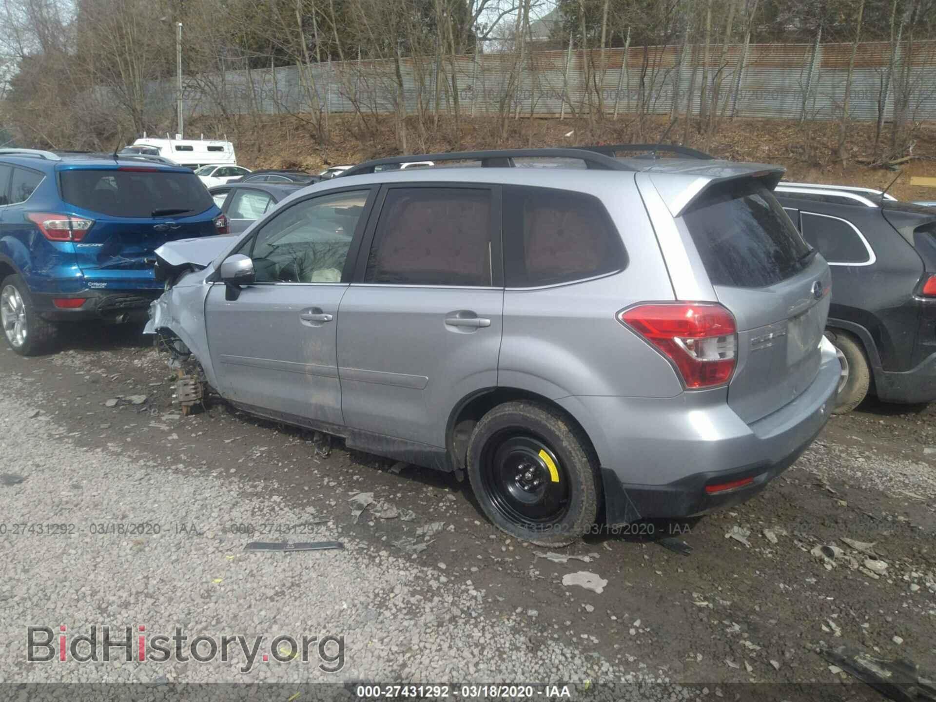 2014 SUBARU FORESTER - VIN: JF2SJAPC8EH510697 - Фото 3