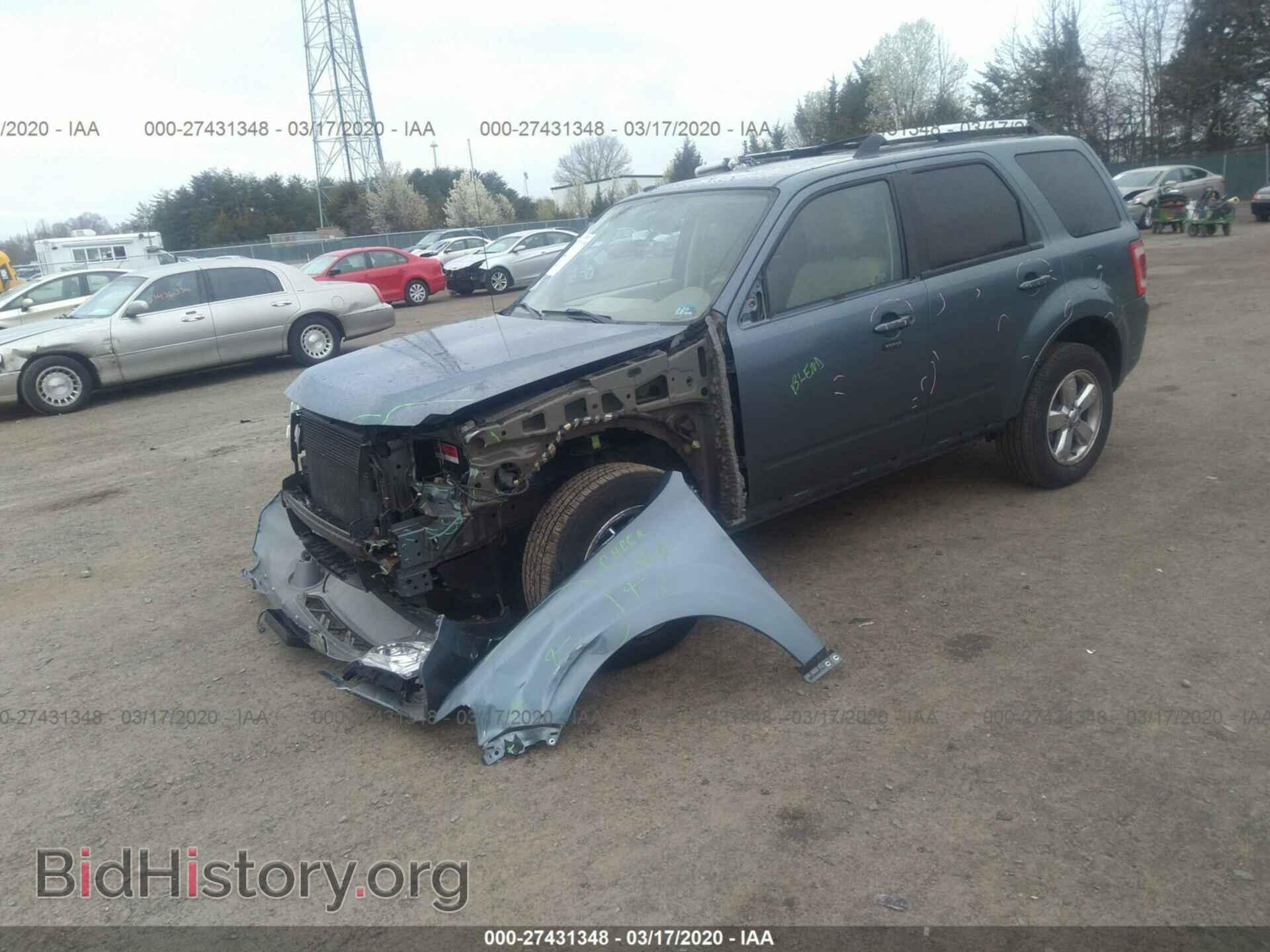 2011 FORD ESCAPE - VIN: 1FMCU0EG4BKC16475 - Фото 2