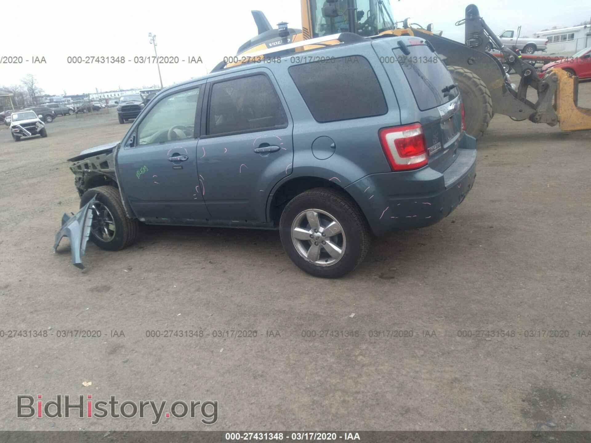 2011 FORD ESCAPE - VIN: 1FMCU0EG4BKC16475 - Фото 3