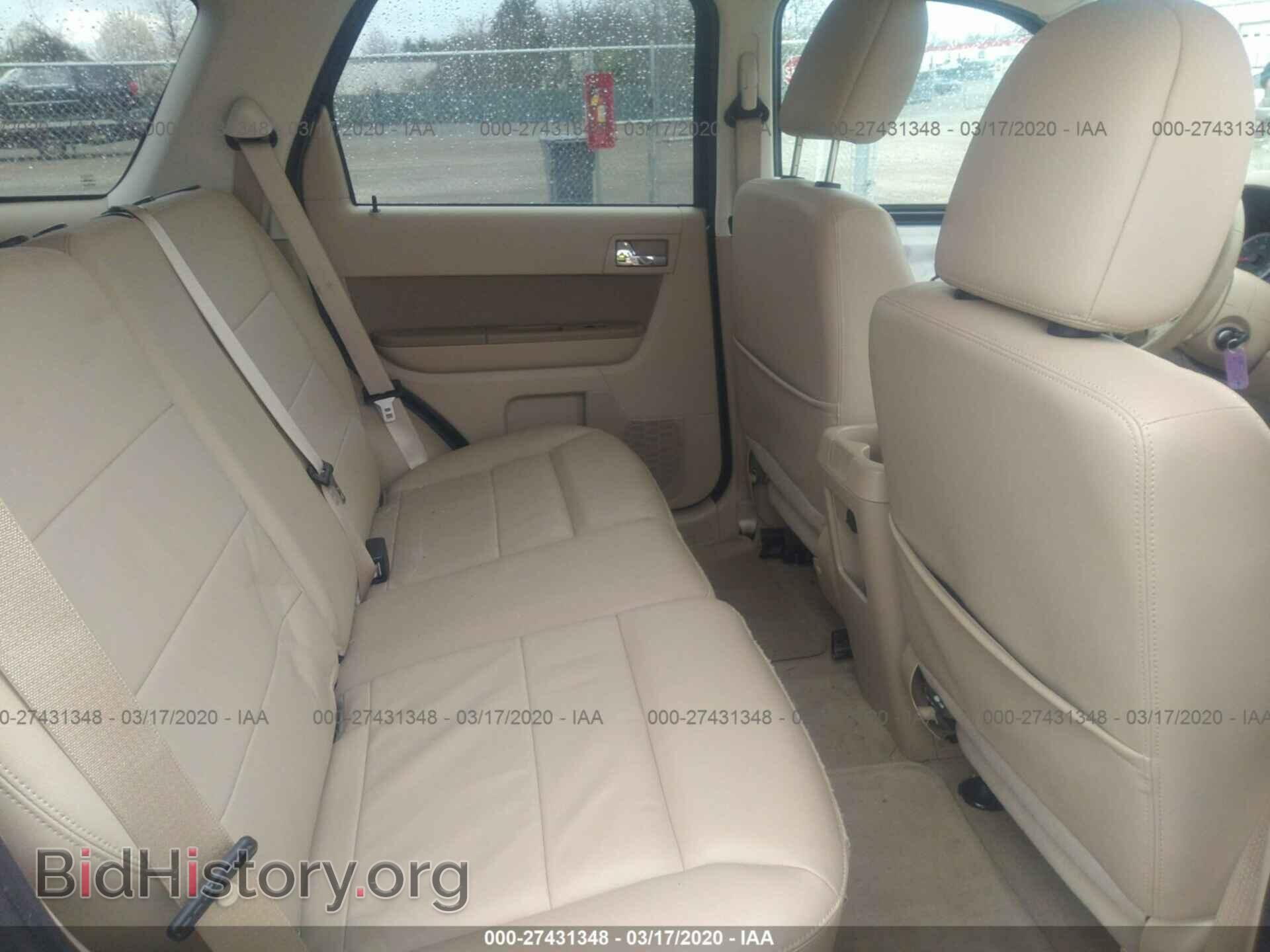 2011 FORD ESCAPE - VIN: 1FMCU0EG4BKC16475 - Фото 8